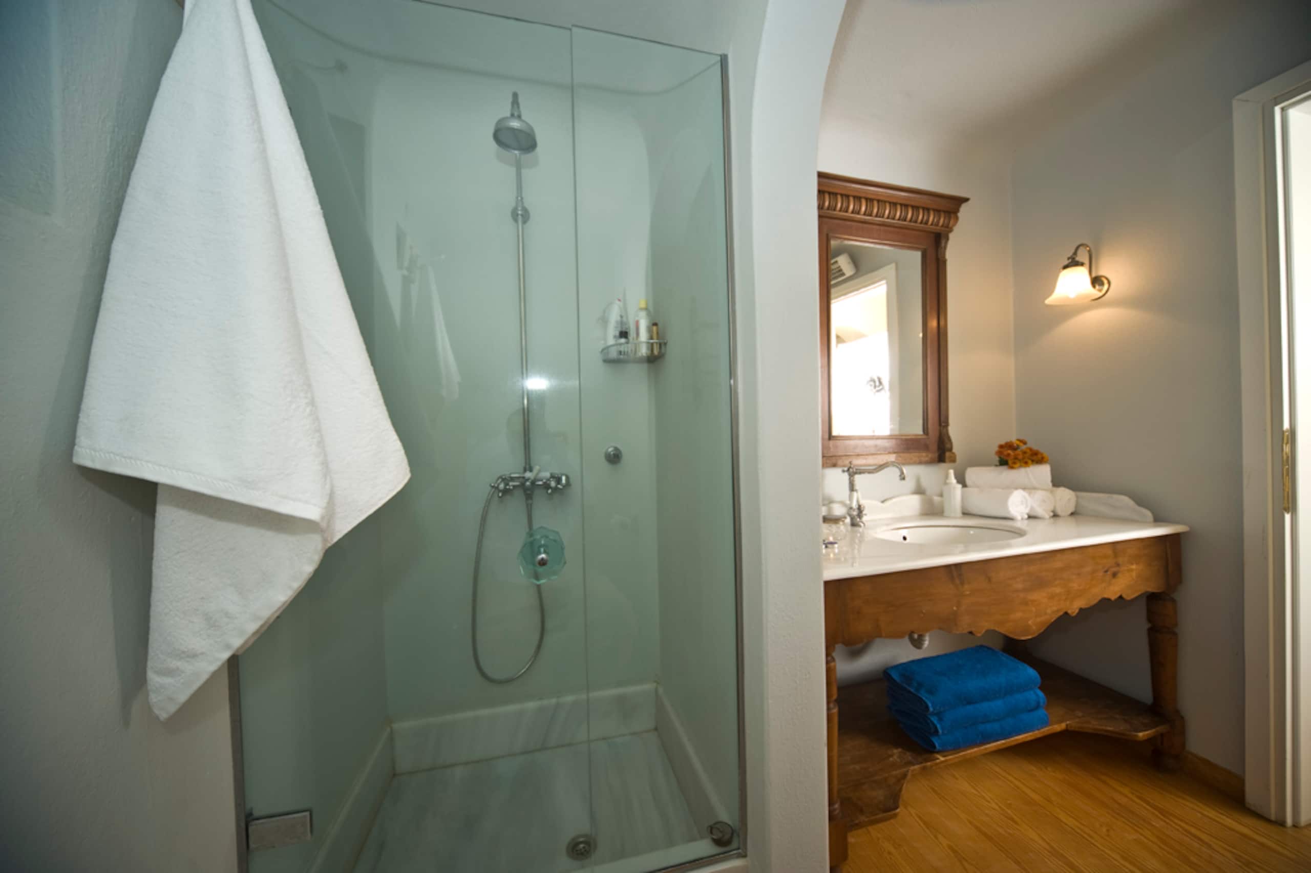 Villa with private pool, steps from Elia Beach 22