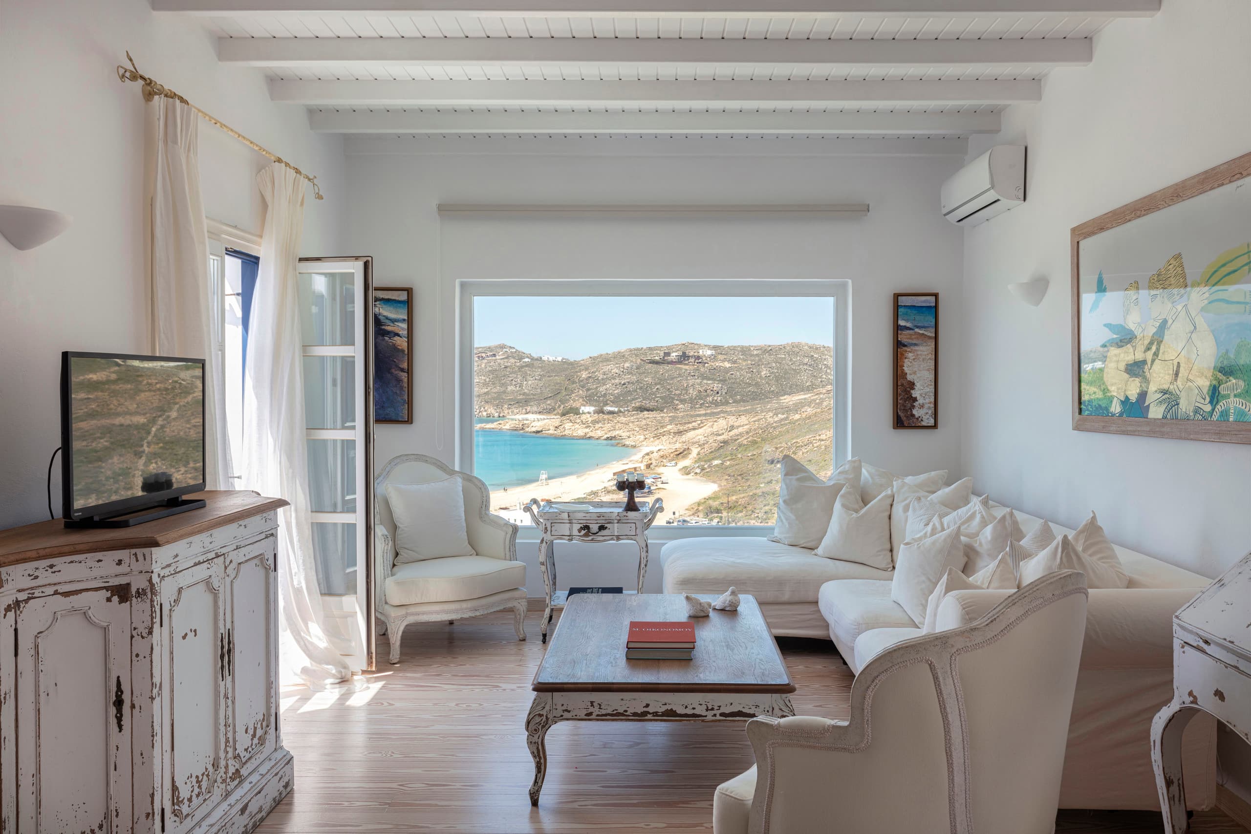 Villa with private pool, steps from Elia Beach — photo 4