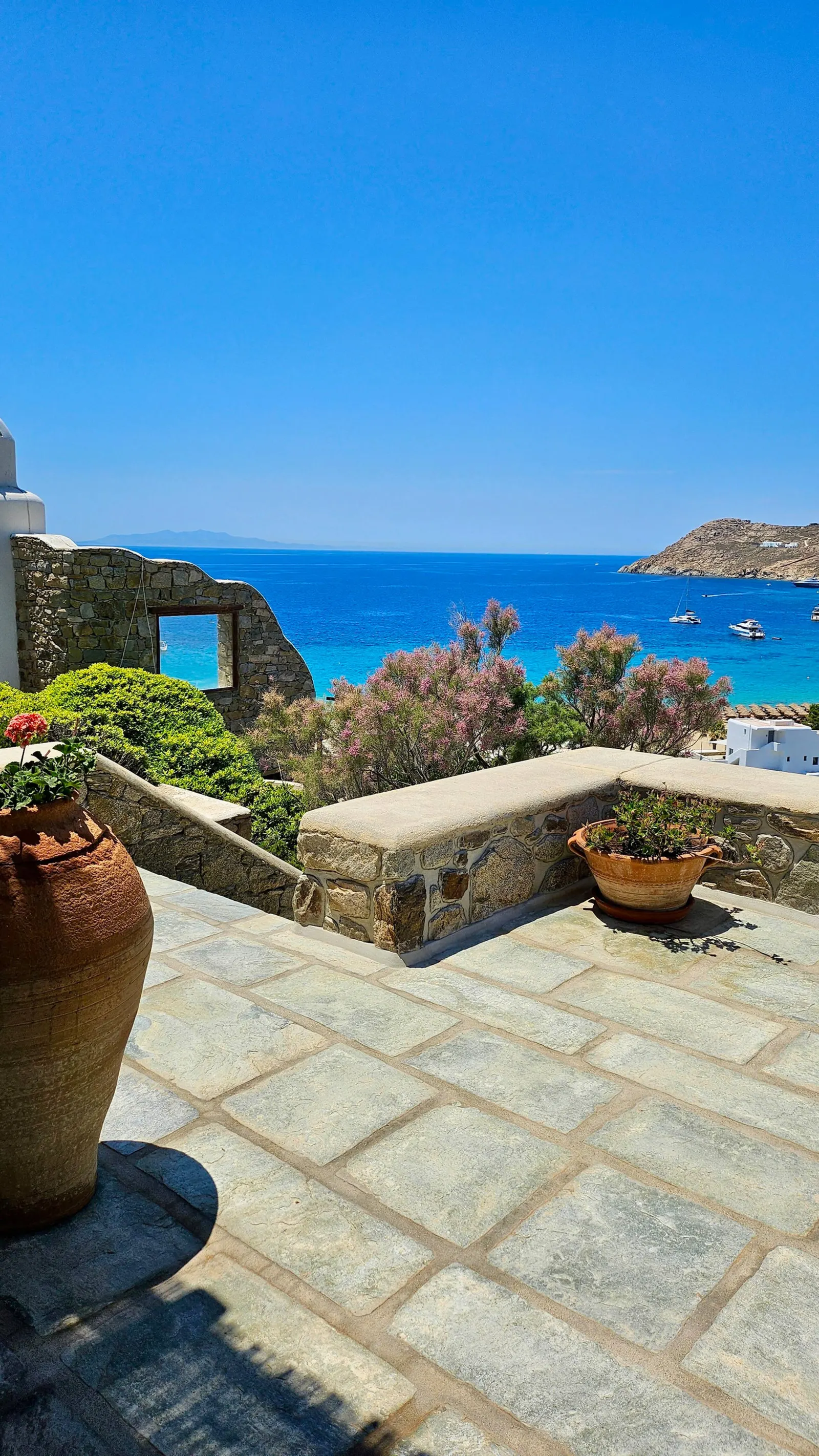 Villa with private pool, steps from Elia Beach 33