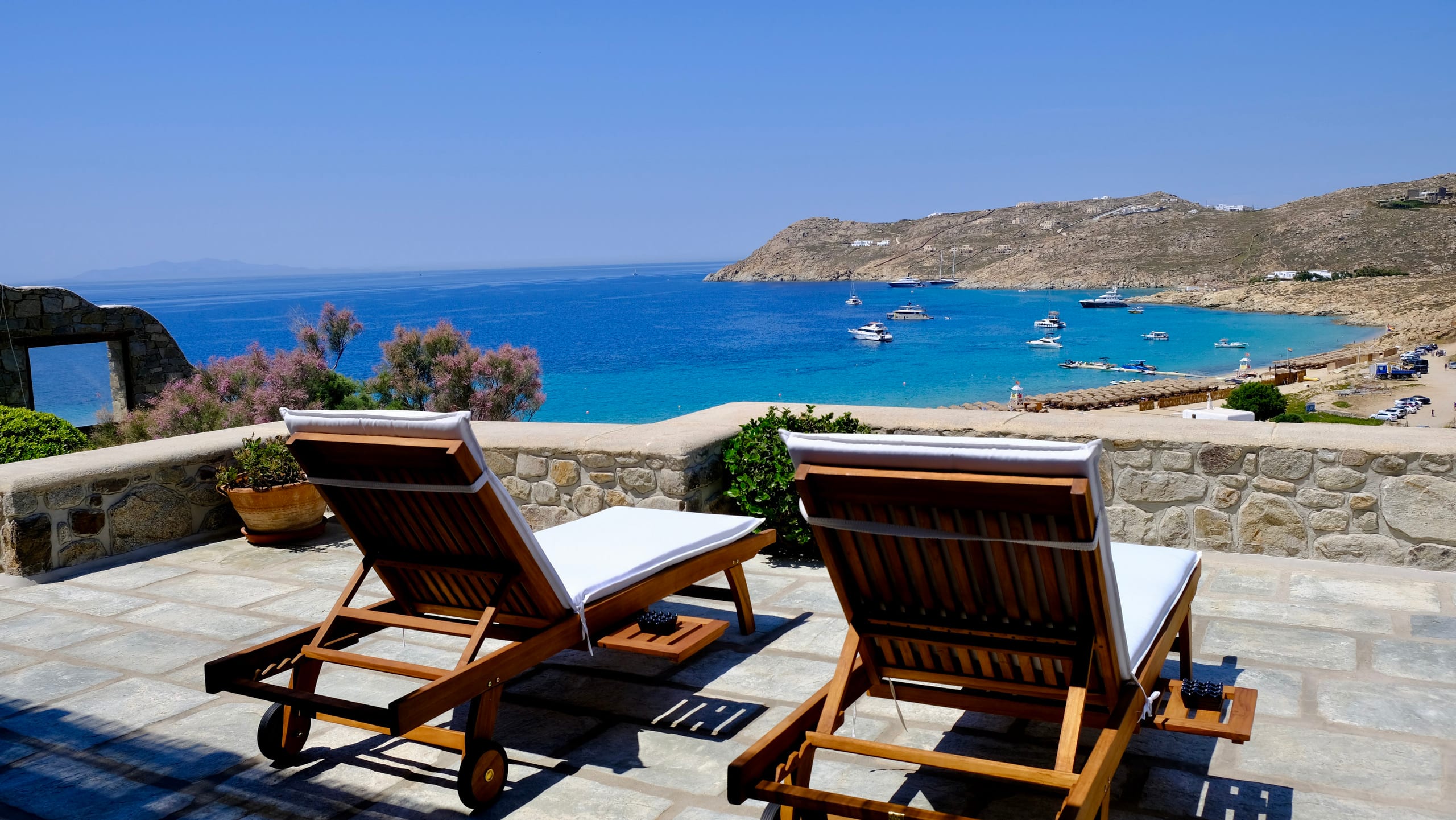 Villa with private pool, steps from Elia Beach 30