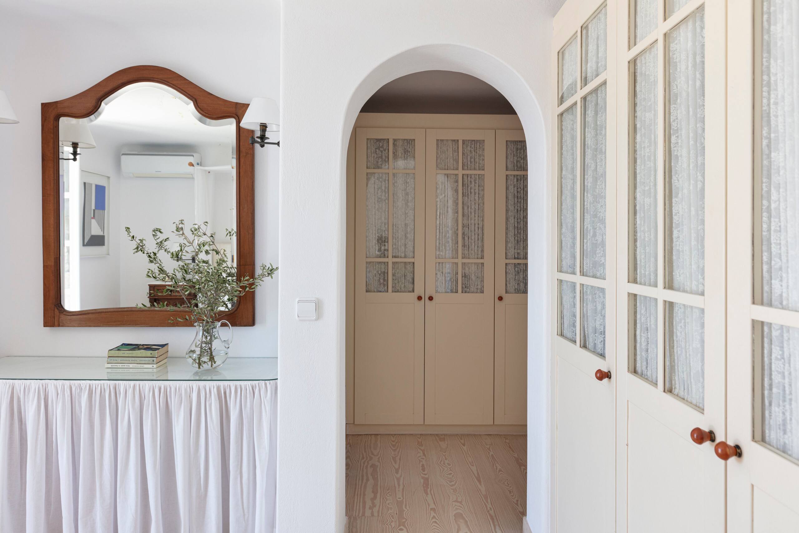 Villa with private pool, steps from Elia Beach 15