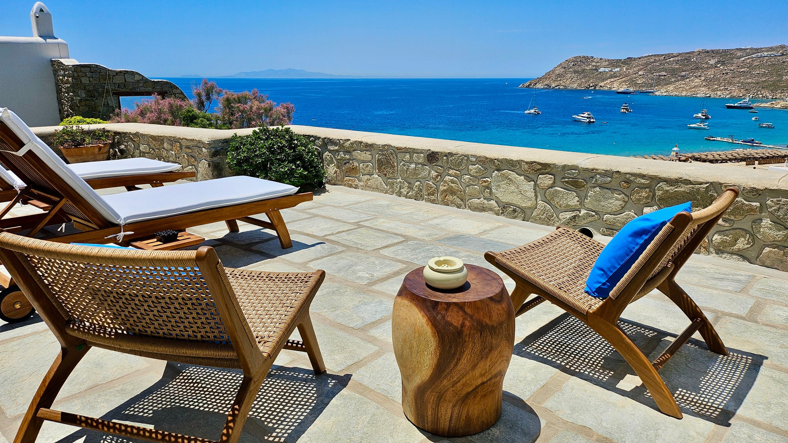 Villa with private pool, steps from Elia Beach — photo 5
