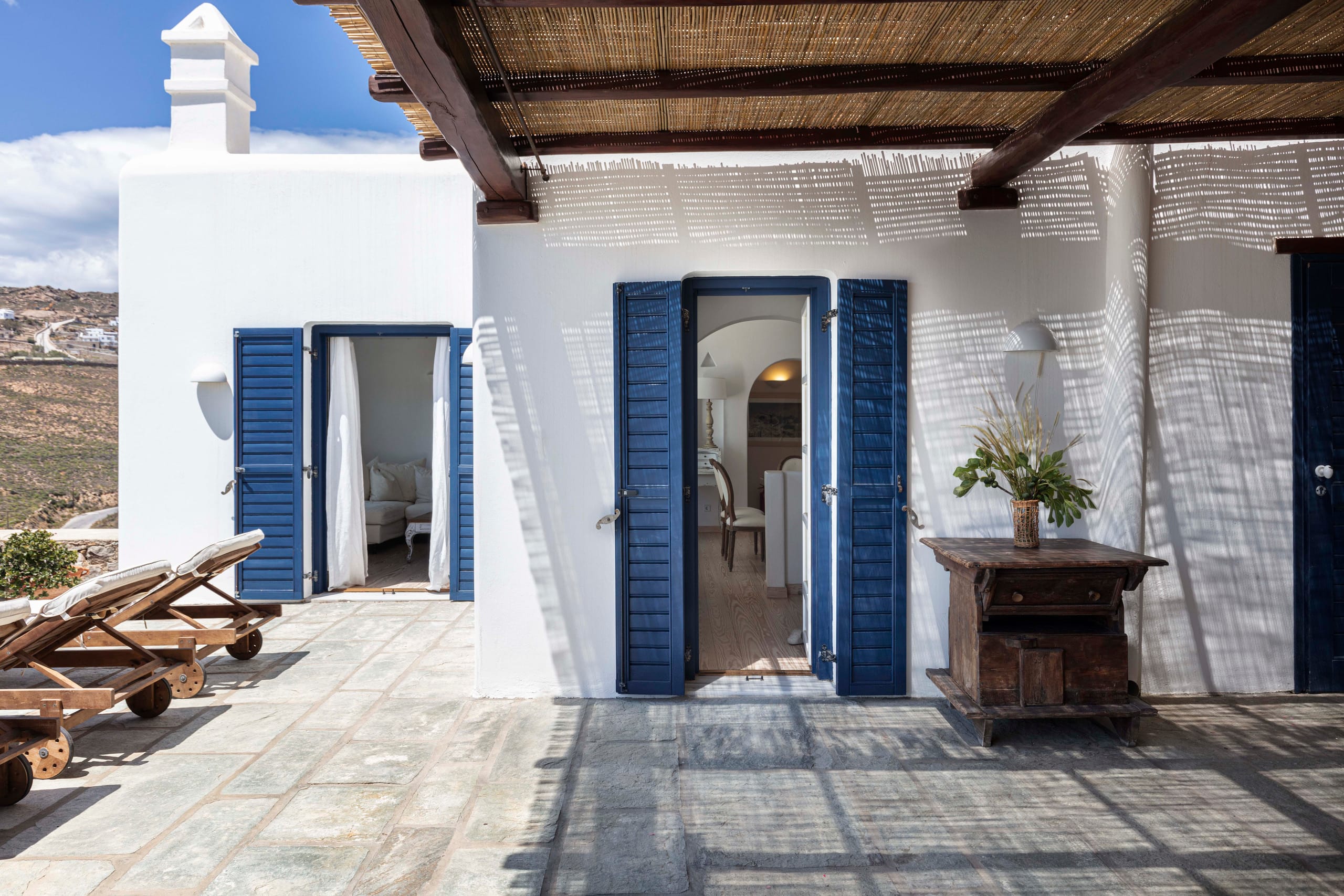 Villa with private pool, steps from Elia Beach 32