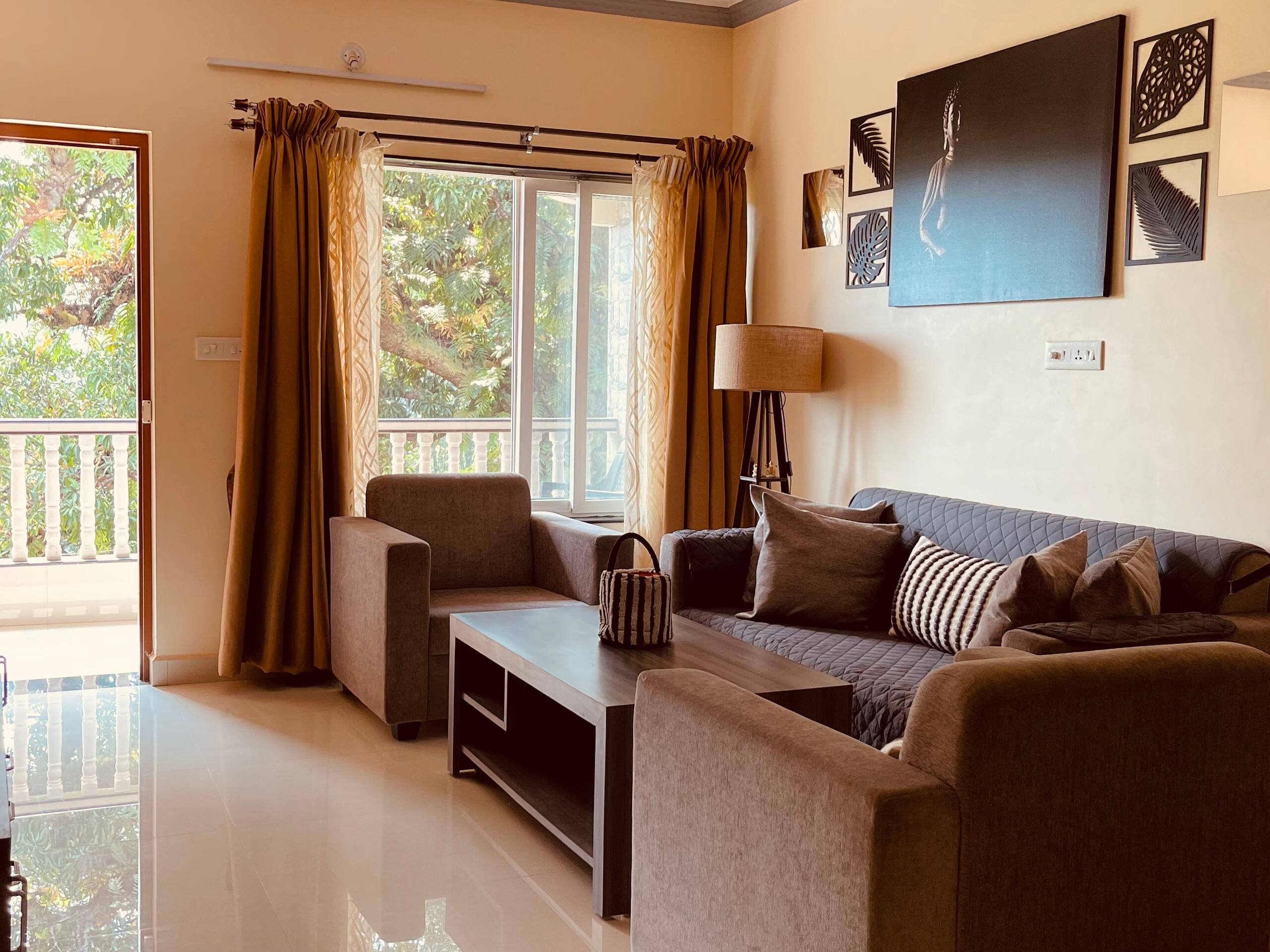 Zen Den : 1bhk with Paddy Views 9