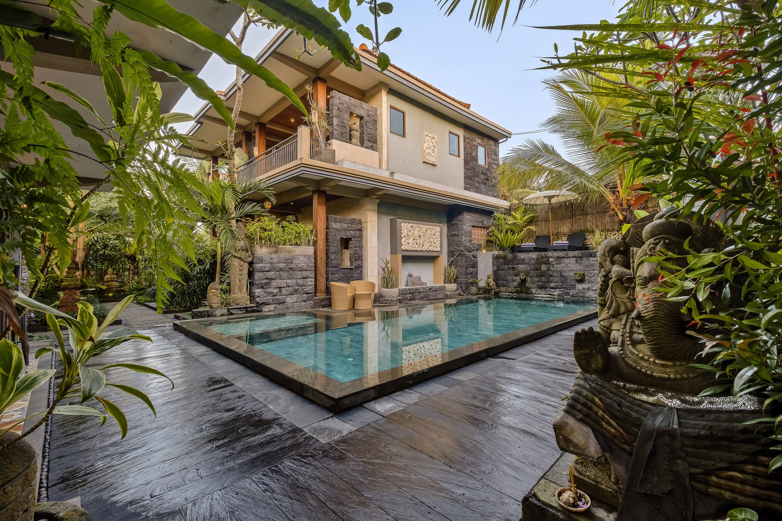 Deluxe Room With Large Pool Near Ubud 29