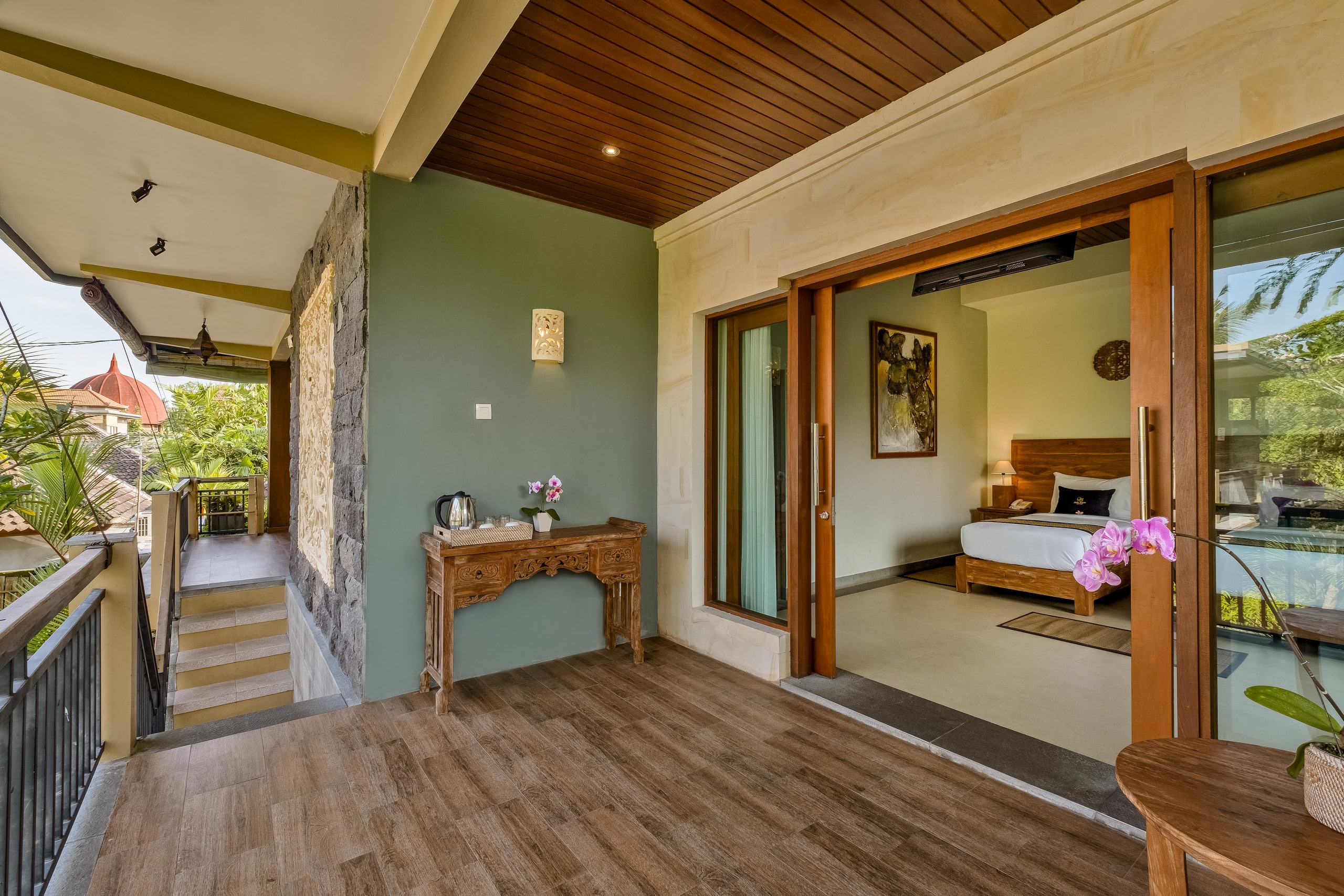 Deluxe Room With Large Pool Near Ubud 33