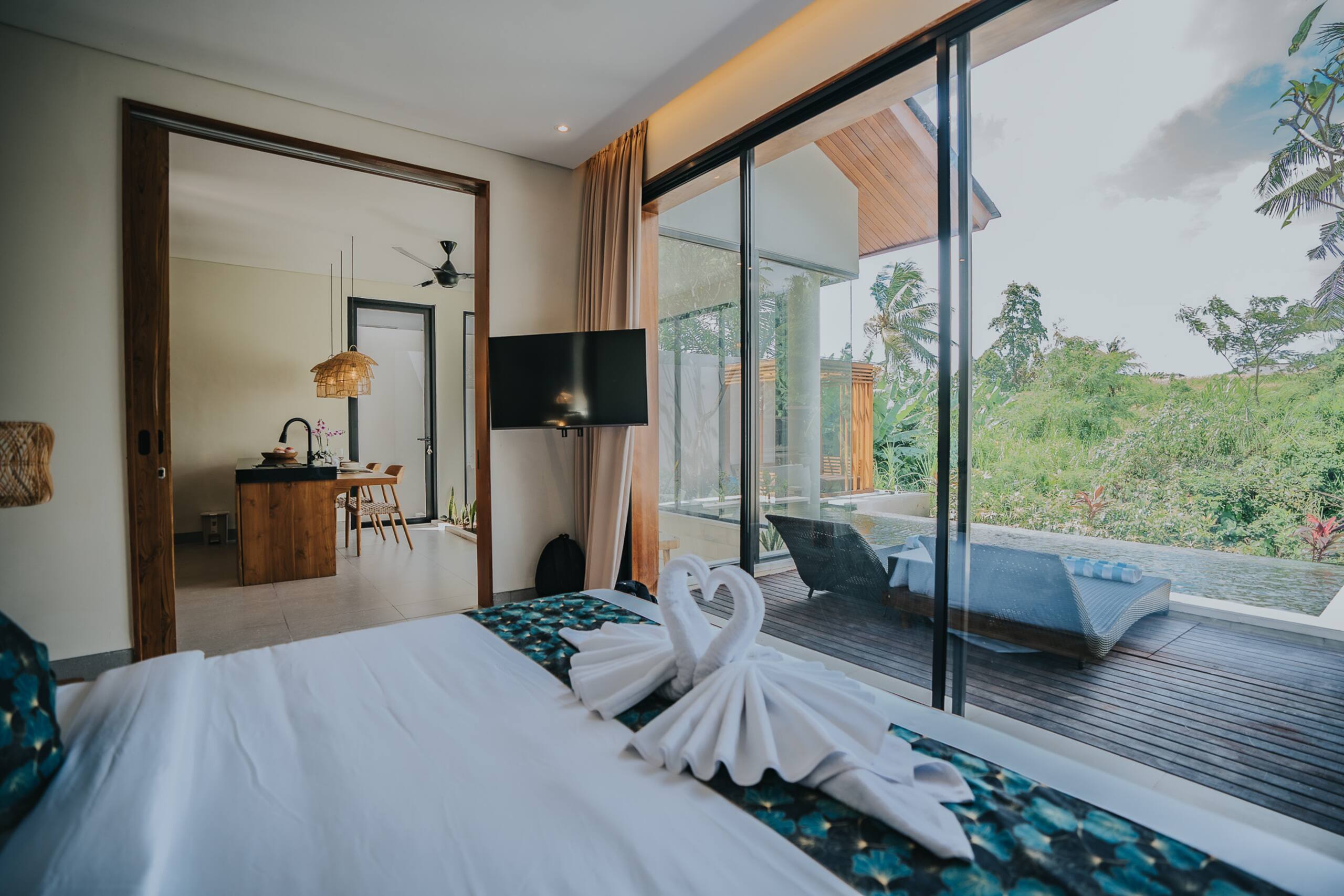 Nature View Villa with Private Pool in Ubud #1 — photo 4