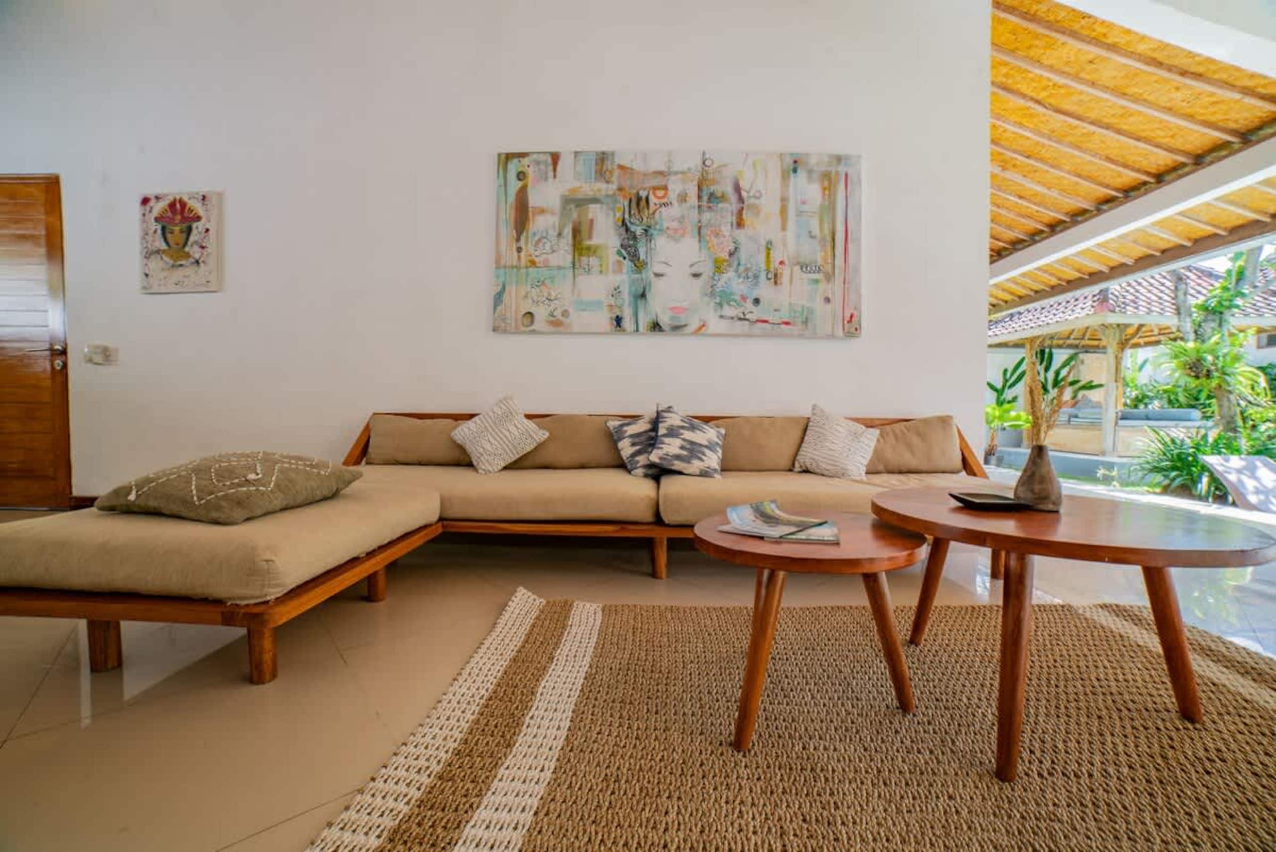 4BR villa w/ private pool & garden view 12