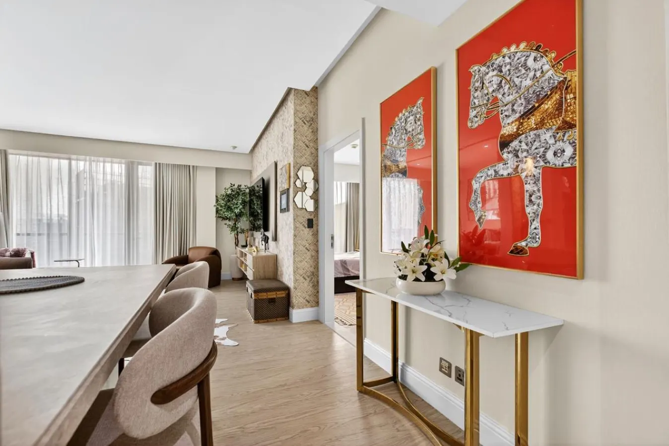 Stylish 1-Bedroom Apartment in Business Bay with Balcony Views 10