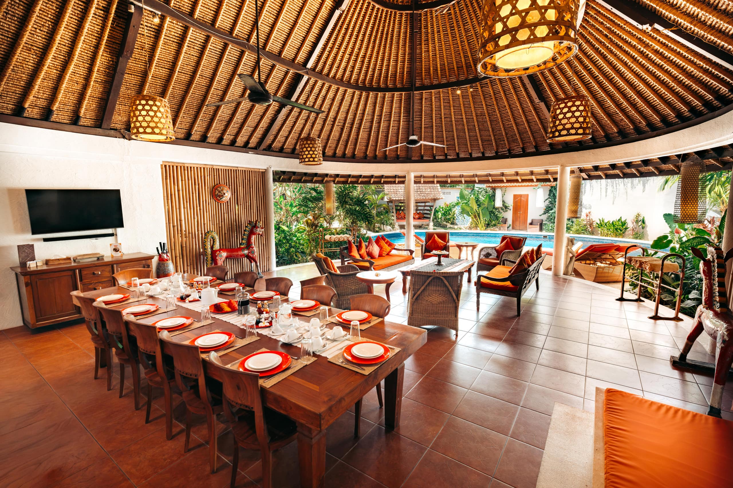 Luxurious 5-BR Traditional Balinese Akasa Villa 14