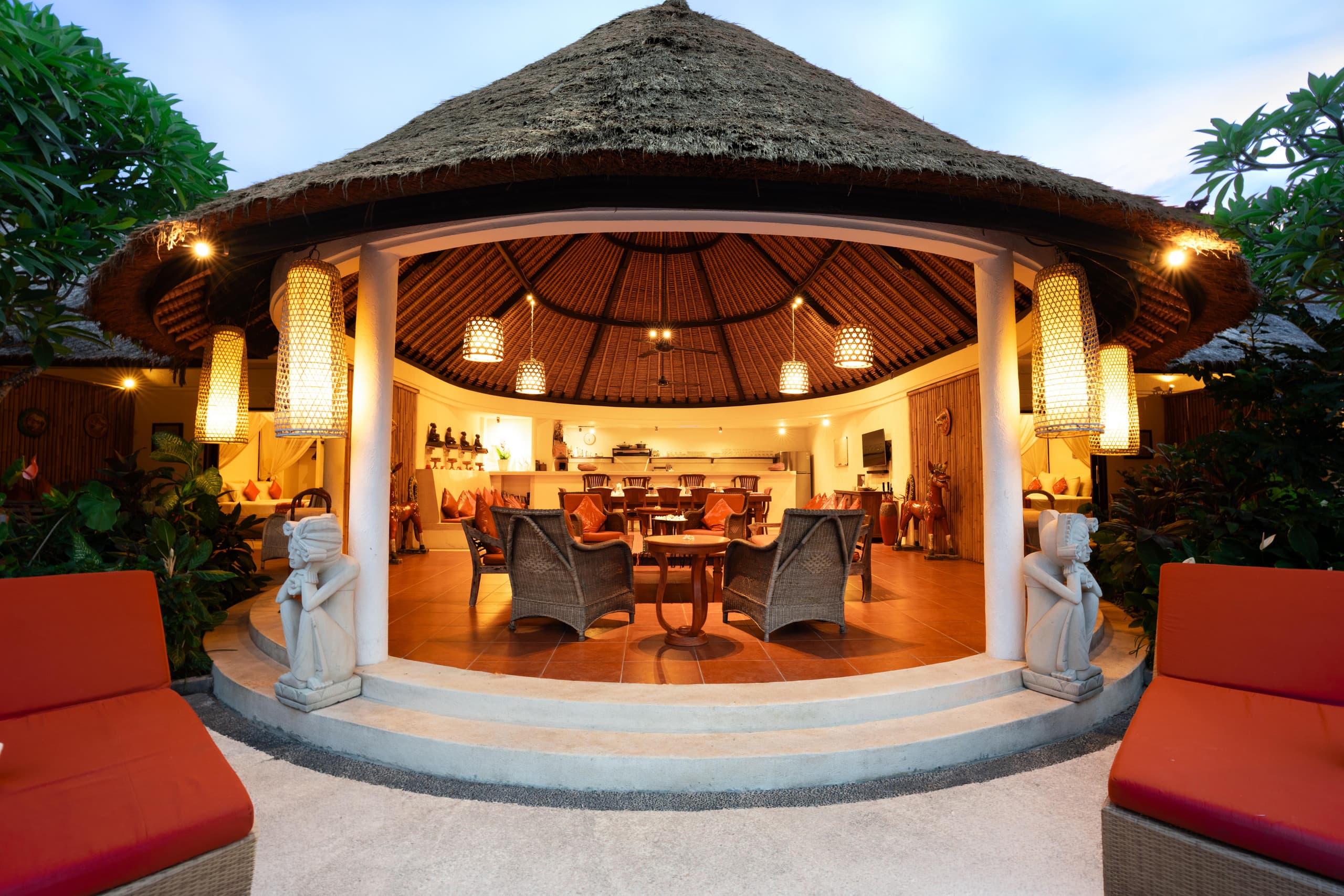 Luxurious 5-BR Traditional Balinese Akasa Villa 9