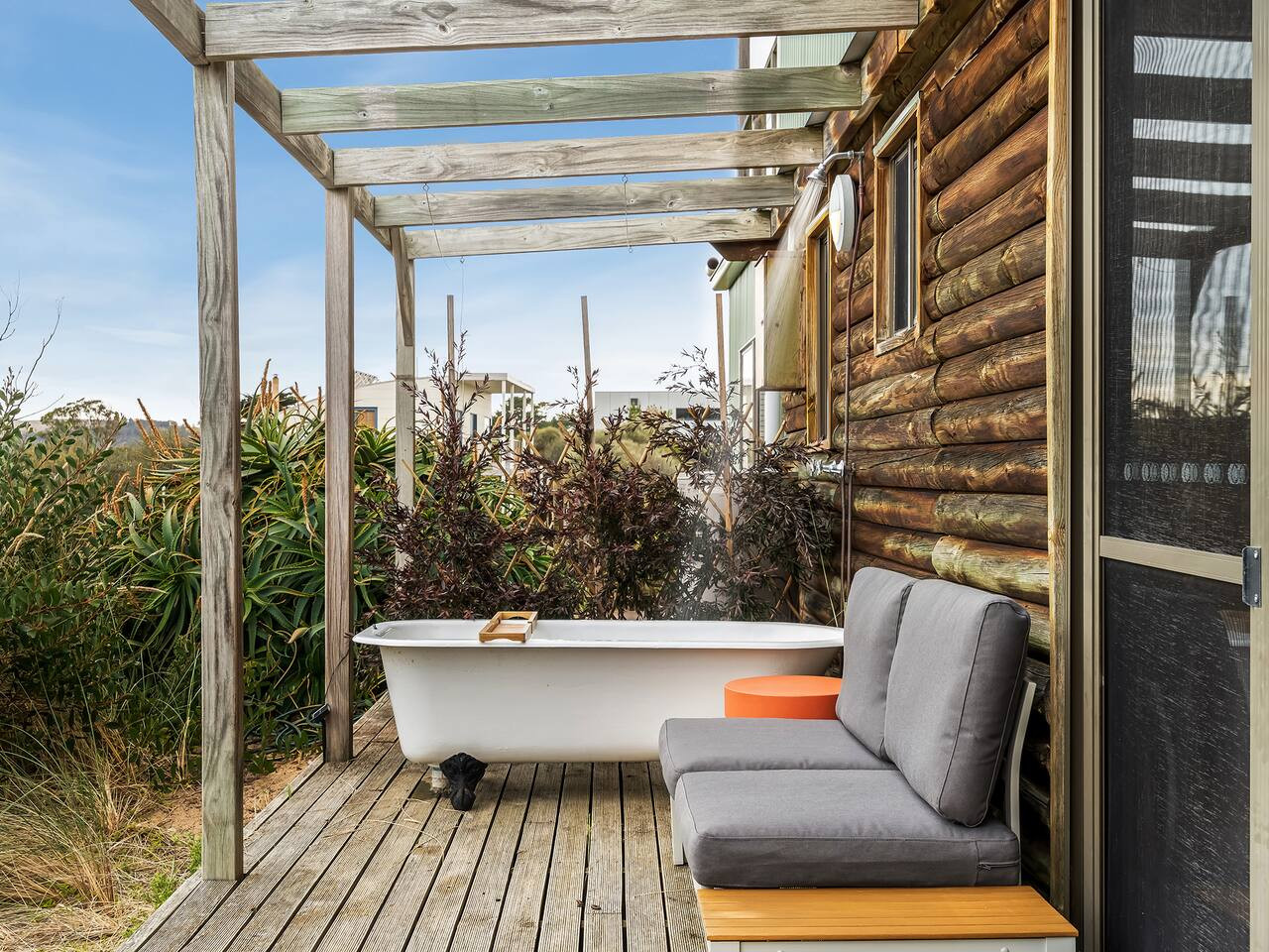 Beachfront Cabin, Private Path to Clifton Beach — photo 5