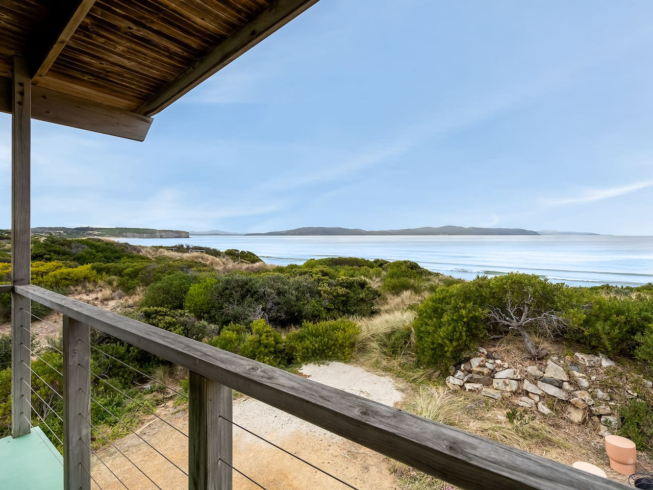 Beachfront Cabin, Private Path to Clifton Beach 6