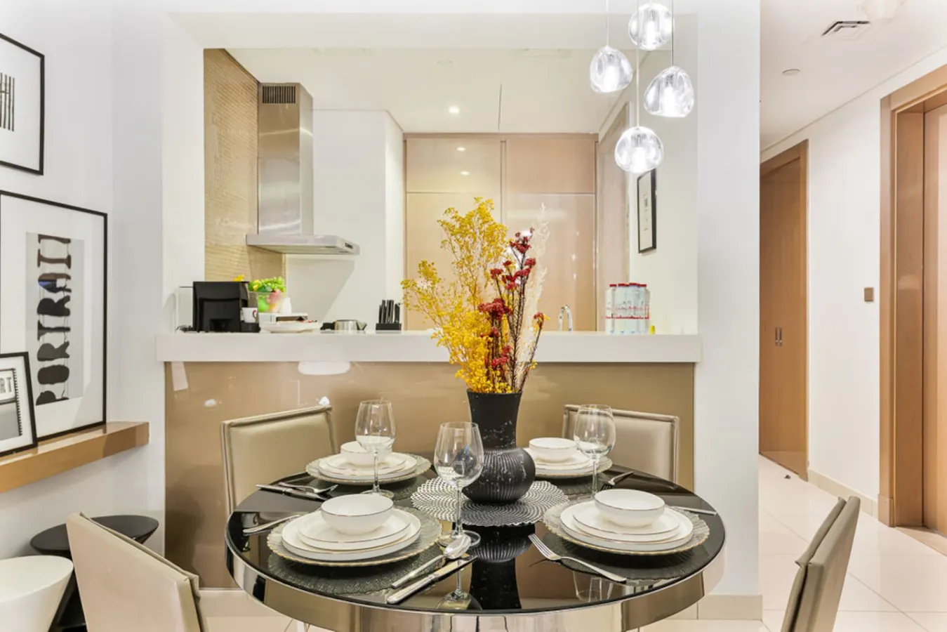 Stylish 1BR in Business Bay Burj Khalifa View 12