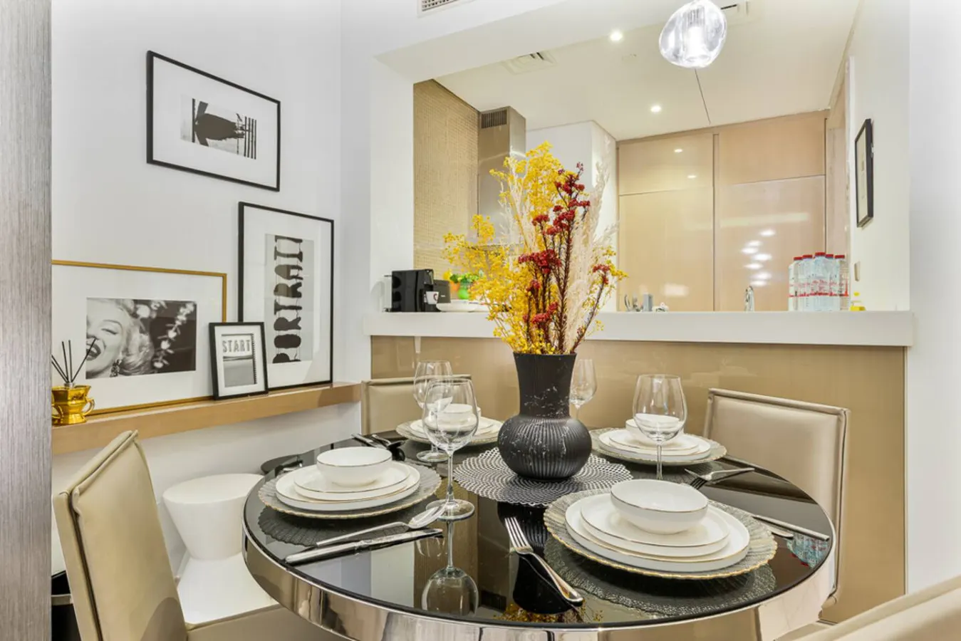 Stylish 1BR in Business Bay Burj Khalifa View 8