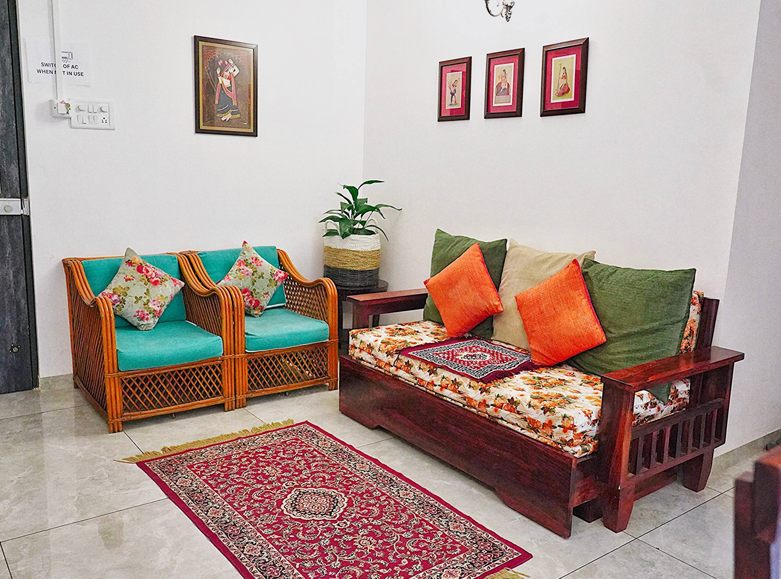 The Cider Goa B |1BHK FullyAC Sleeps 4| Beach3min 9