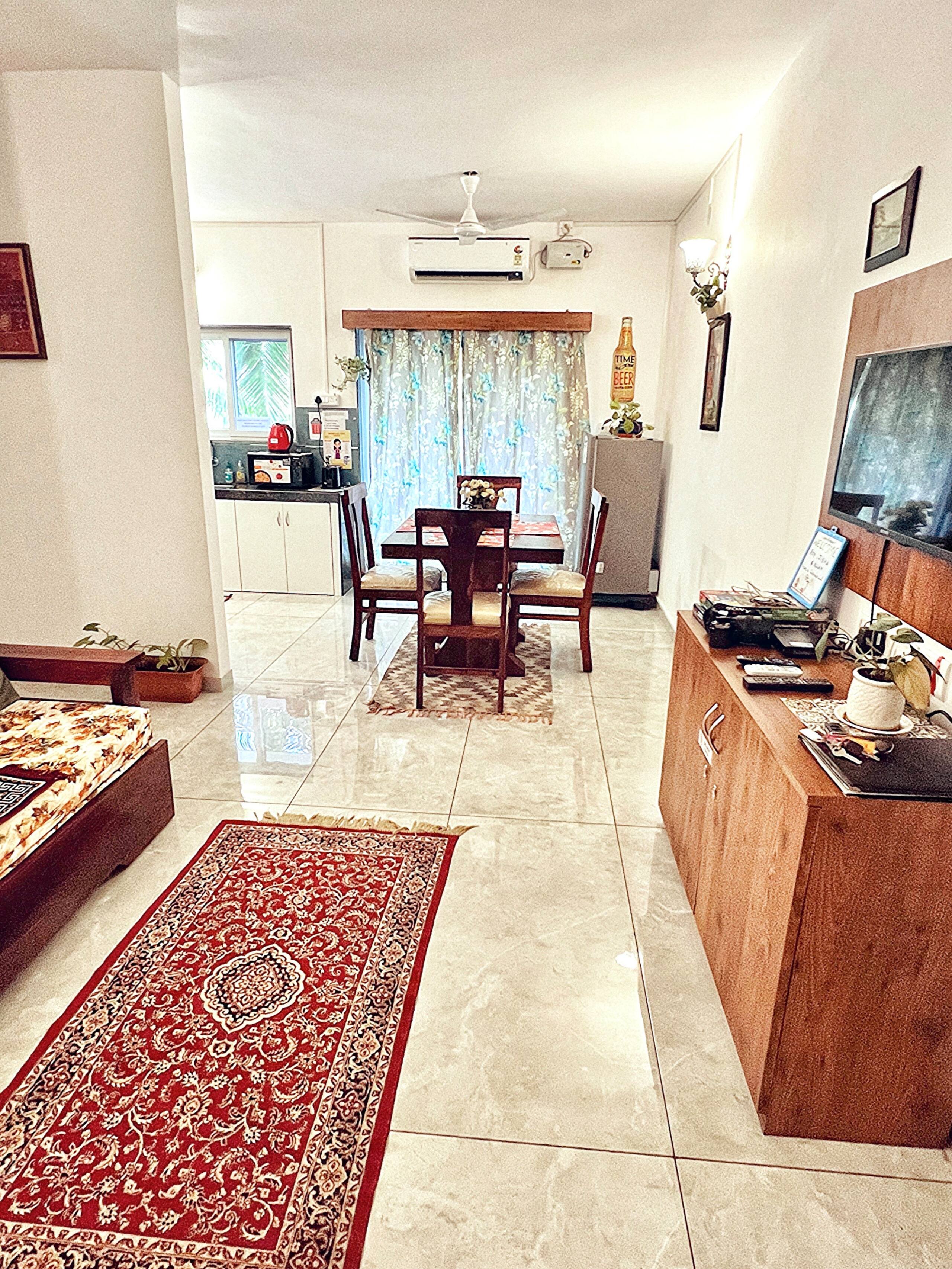 The Cider Goa B |1BHK FullyAC Sleeps 4| Beach3min 7