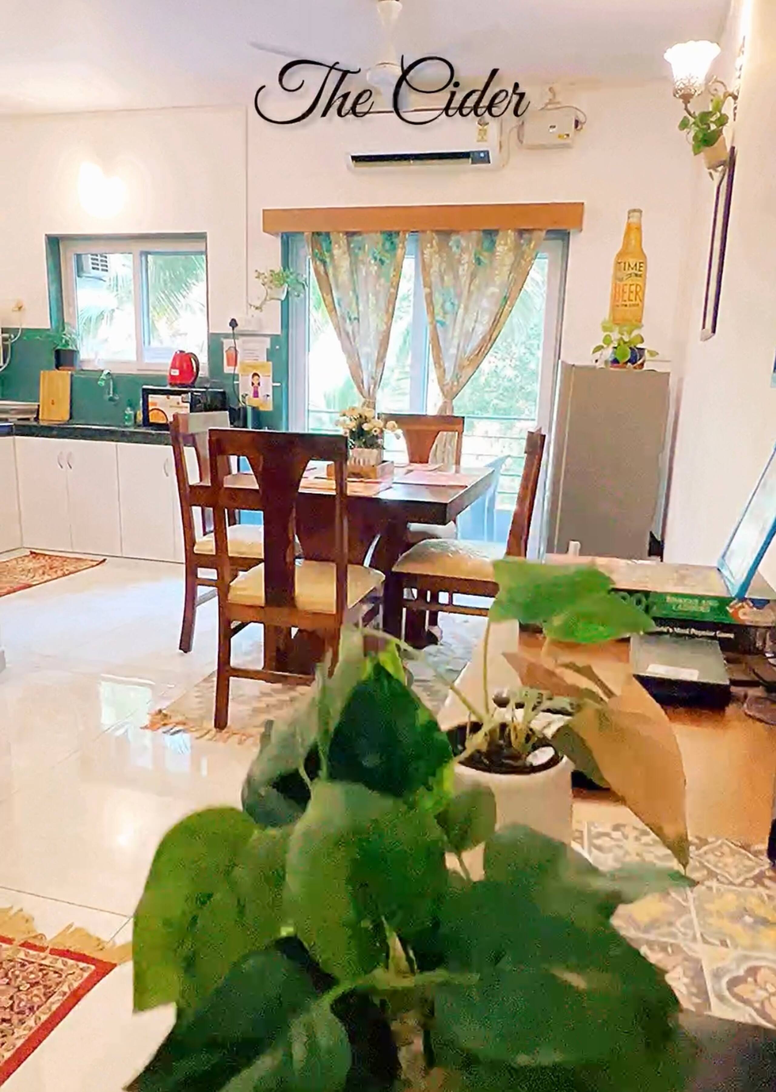 The Cider Goa B |1BHK FullyAC Sleeps 4| Beach3min 15
