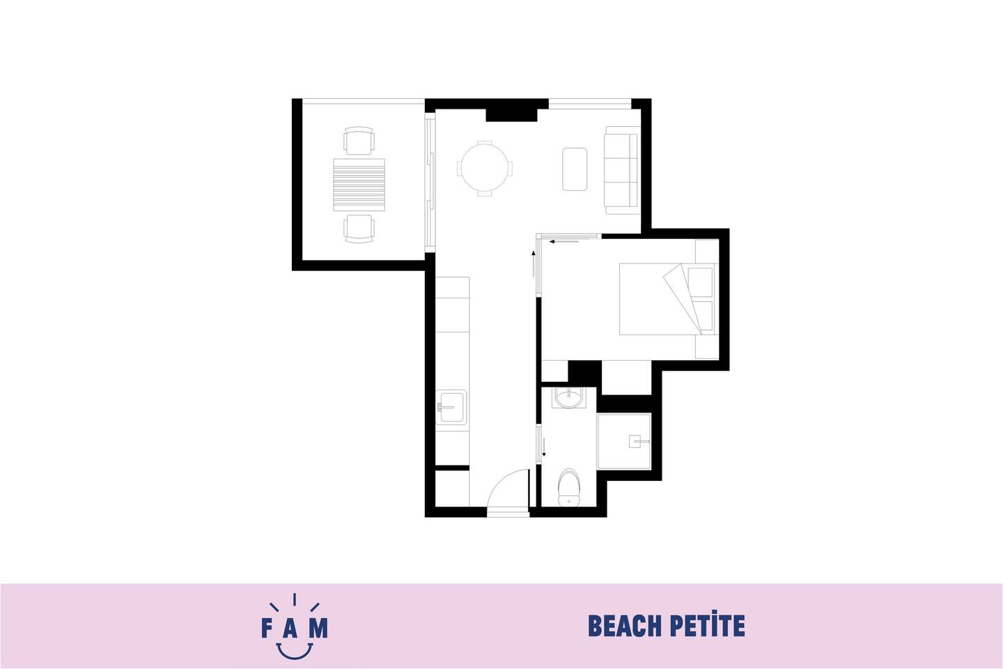 Beach Petite - Across from Beach - Walk to City 5