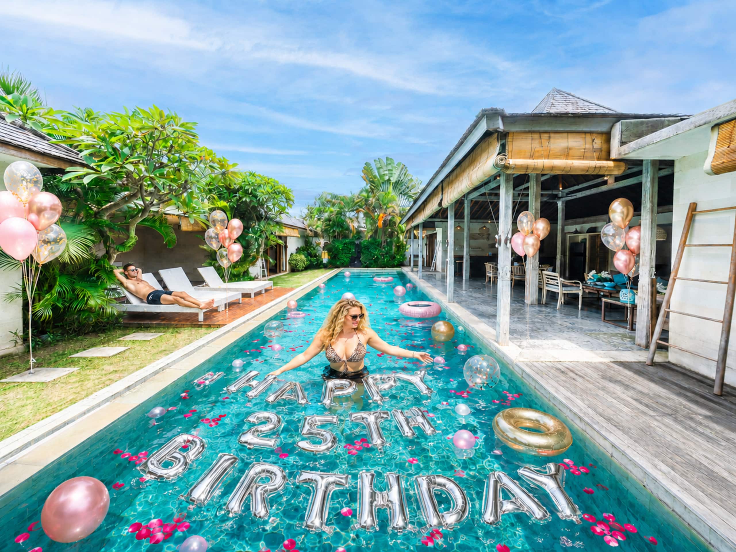 Canggu Private Luxury 4BR Pool Villa, Sundeck