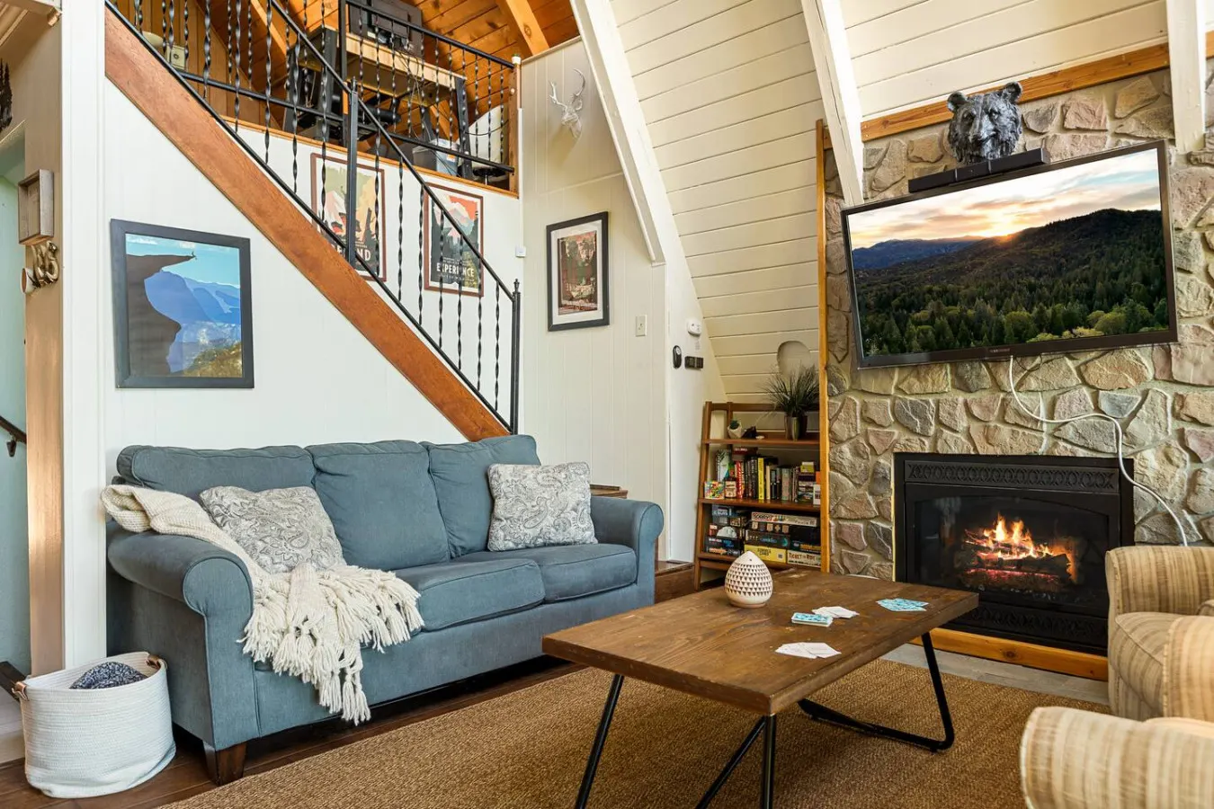 Casa Huntsted A-Frame Cabin near Snow Valley 12