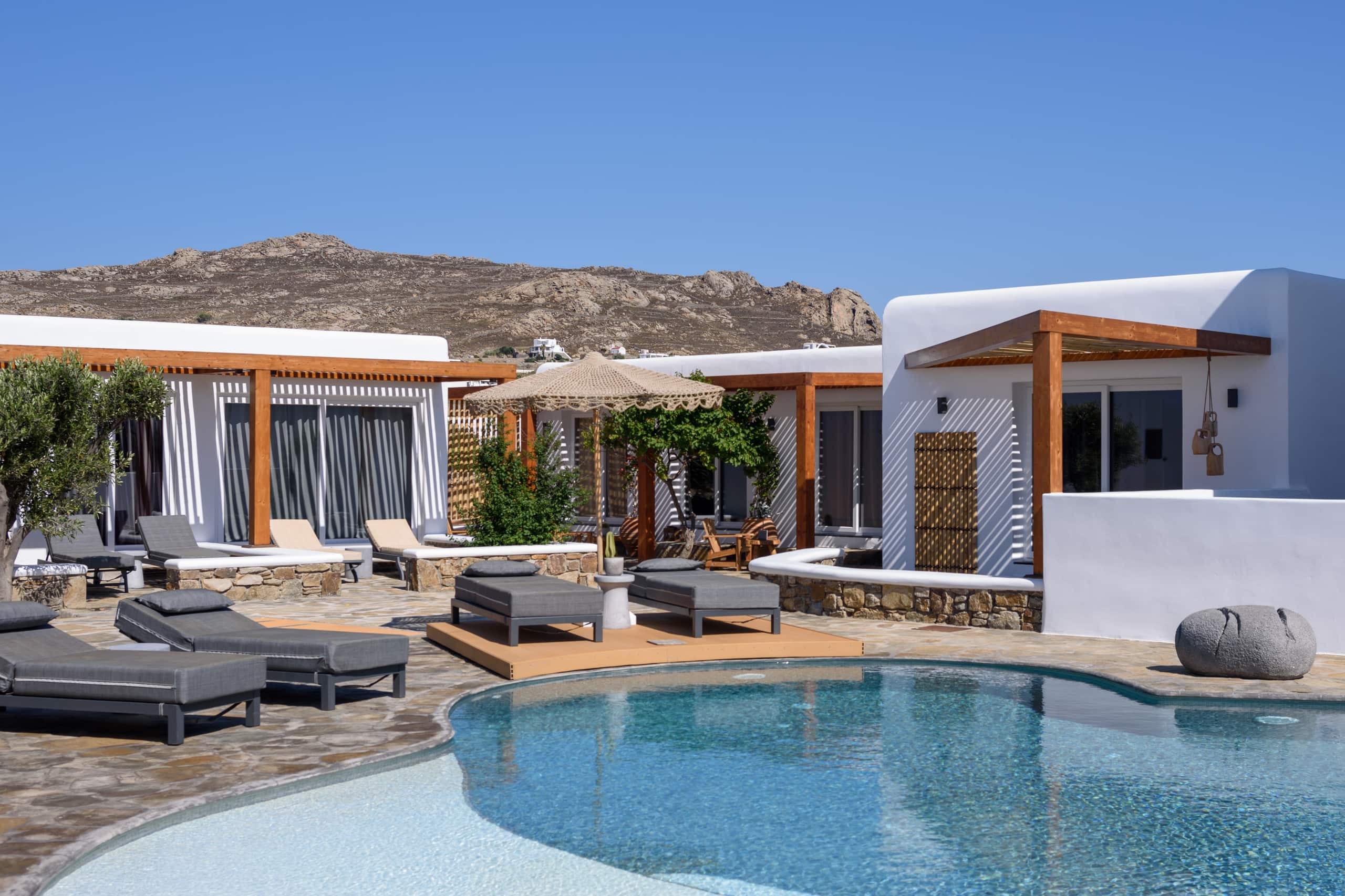 Olive Mykonos Villas - Pool Front Room 13