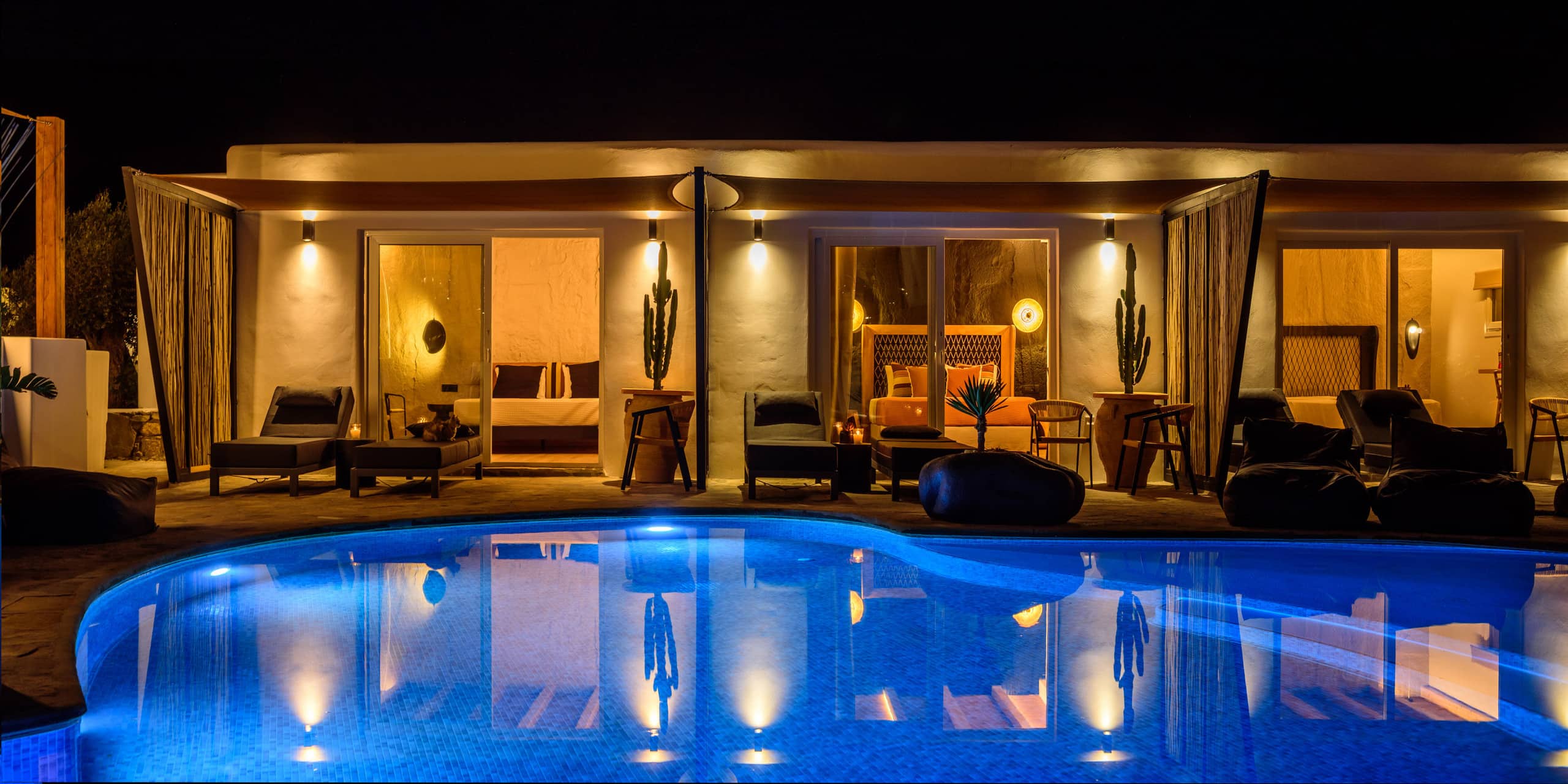 Olive Mykonos Villas - Pool Front Room 1