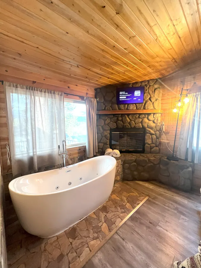 Lake-View Lodge Cabin #4 ( 2 BR Near The Village)