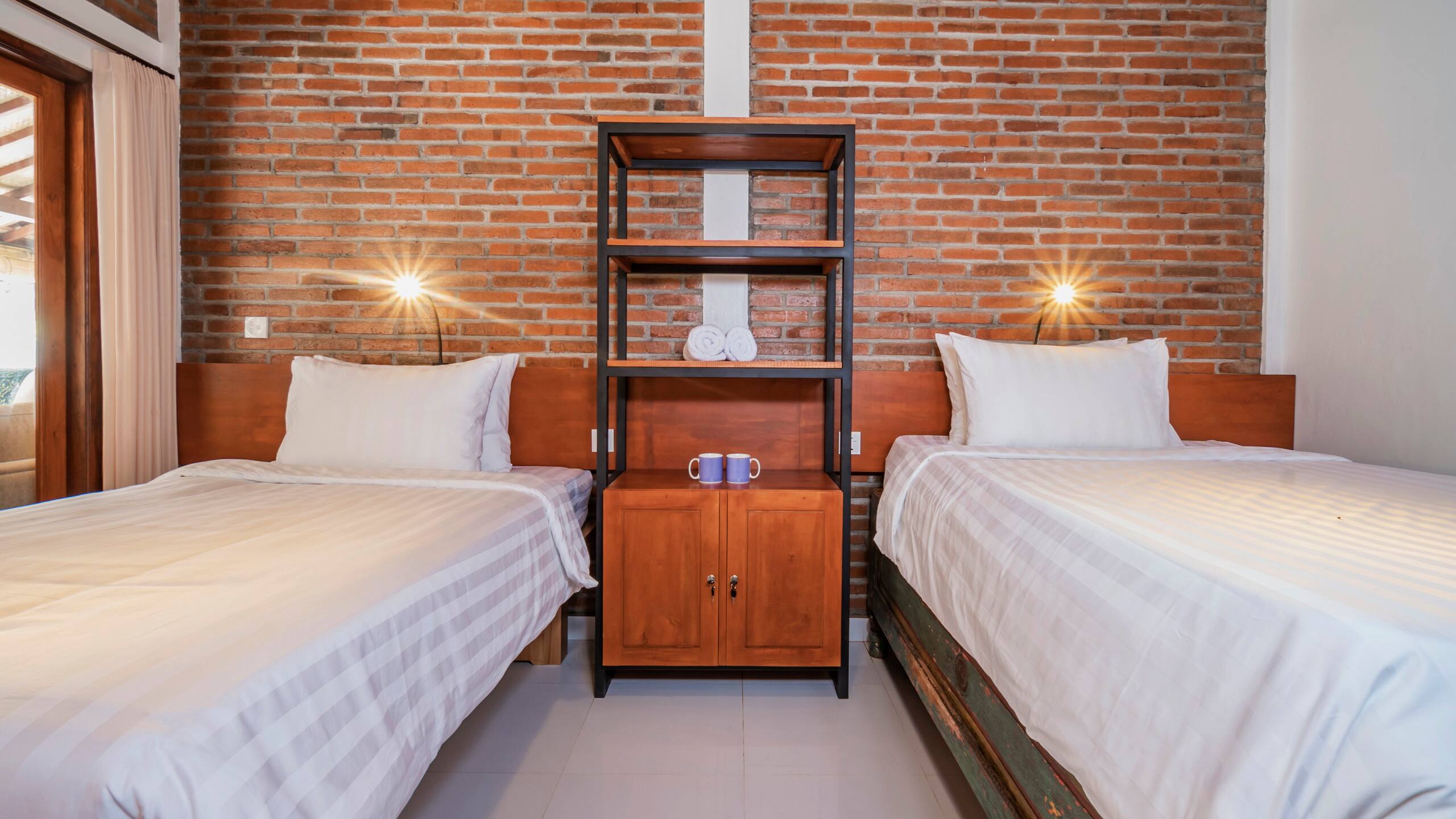 As I Am Ubud Retreat Twin Rooms 17
