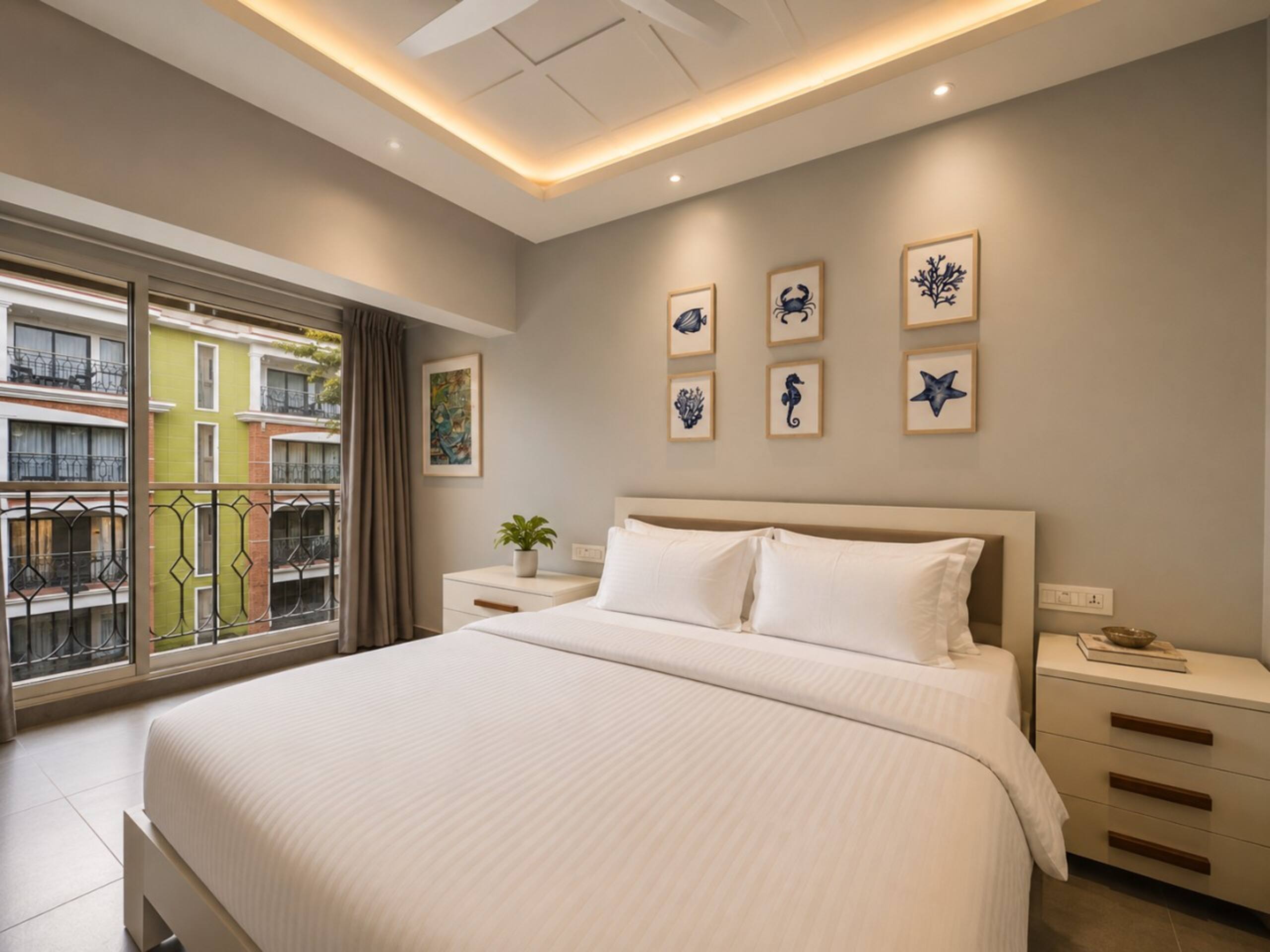 The Greendoor Apt, Sun and Sands, 2bhk, Candolim 5