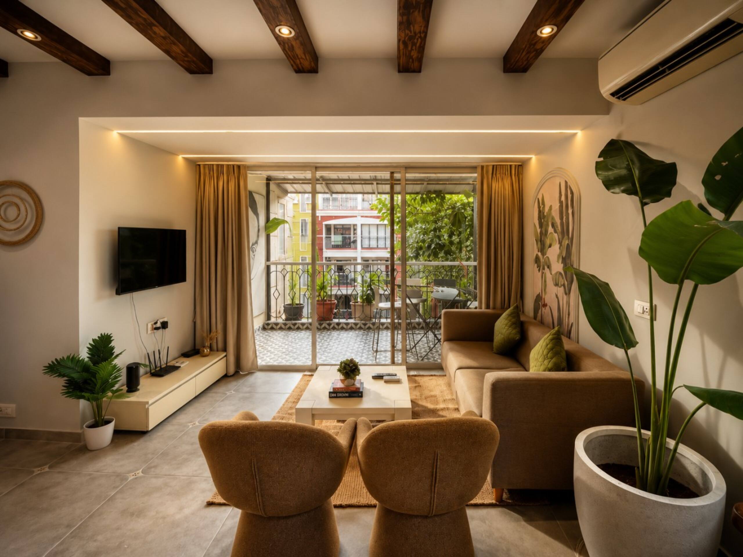 The Greendoor Apt, Sun and Sands, 2bhk, Candolim 3