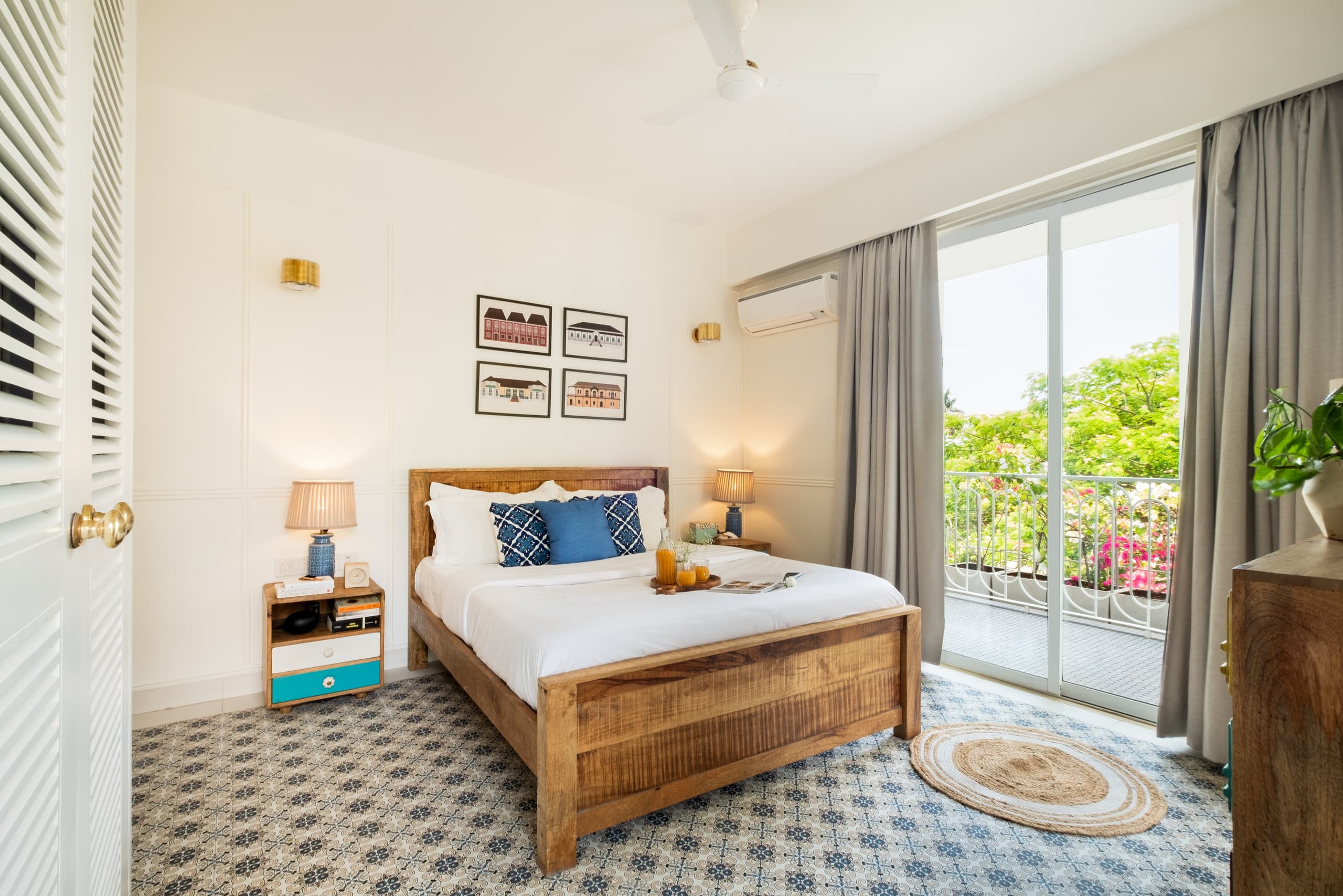 2BR Treas Apt|Shared Infinity Pool|Genset|Candolim 9