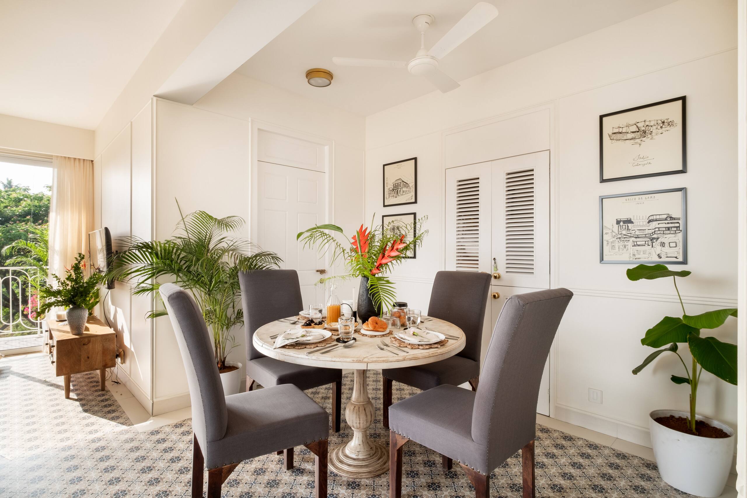 2BR Treas Apt|Shared Infinity Pool|Genset|Candolim 16
