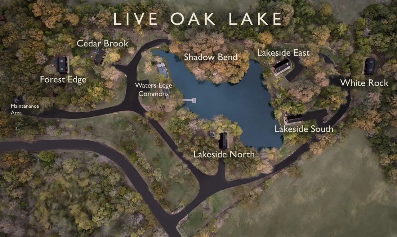 All 7 Cabins at Live Oak Lake 1