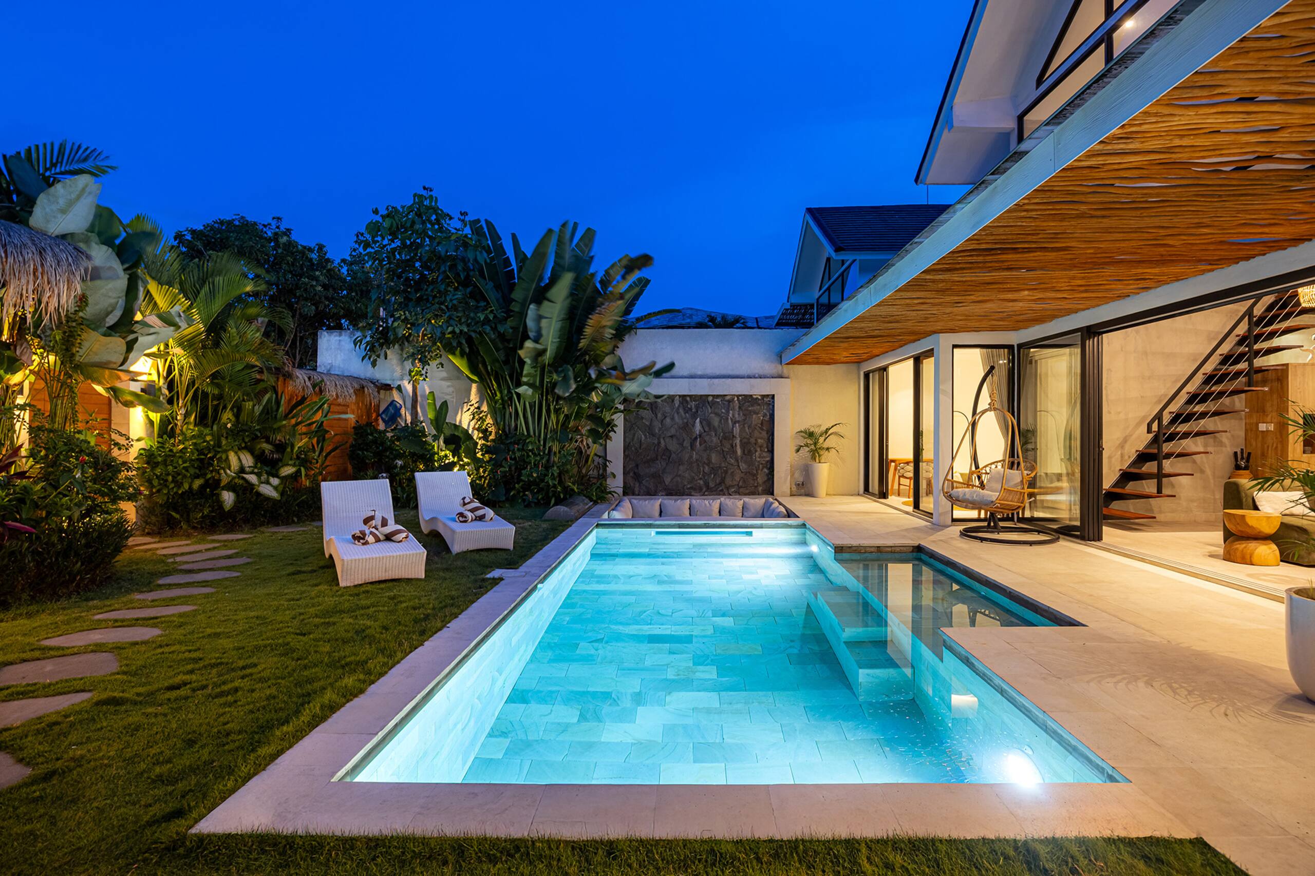 10 min From Seminyak & Canggu – Villa Green Palm 36