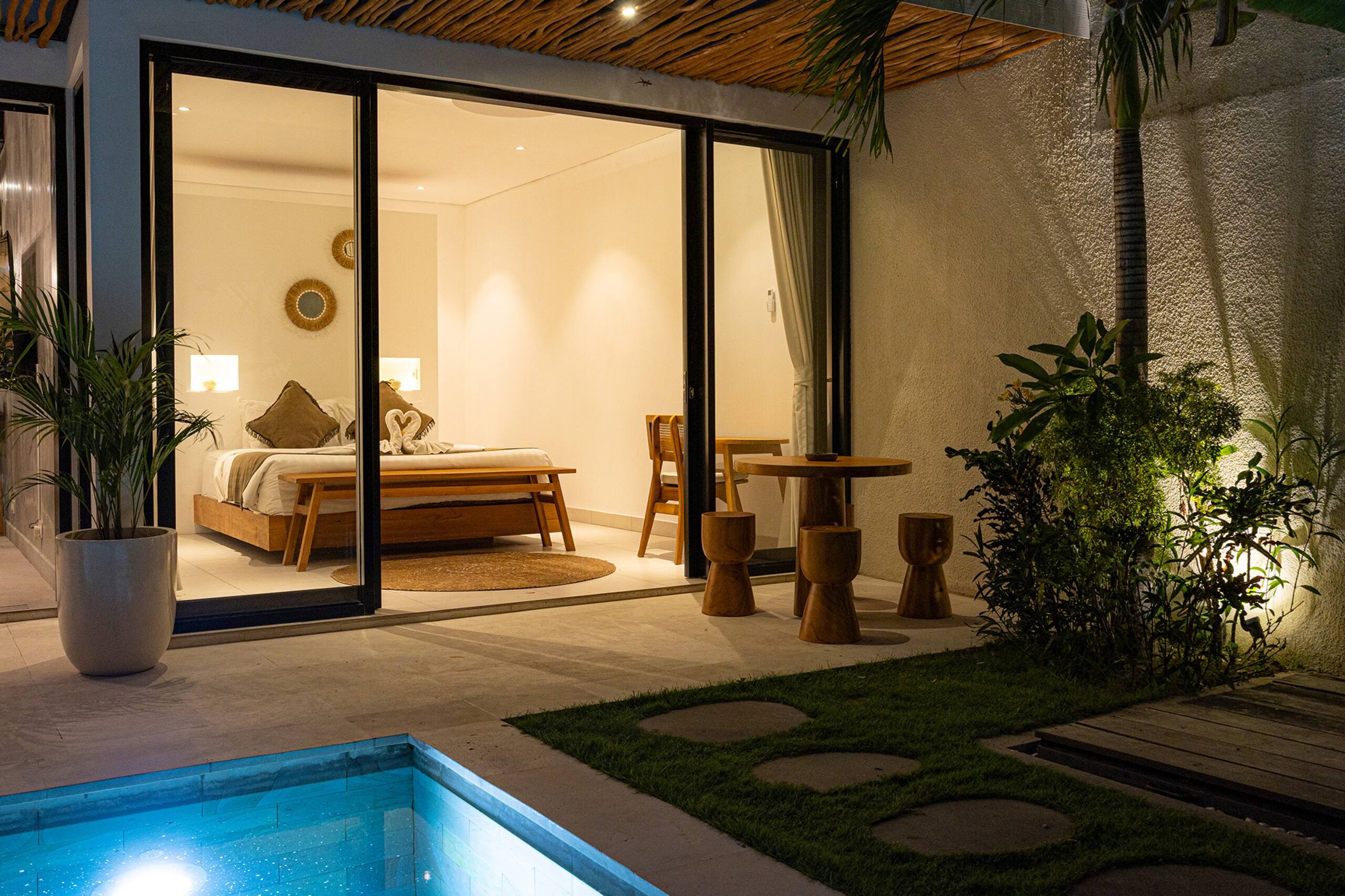 10 min From Seminyak & Canggu – Villa Green Palm 8