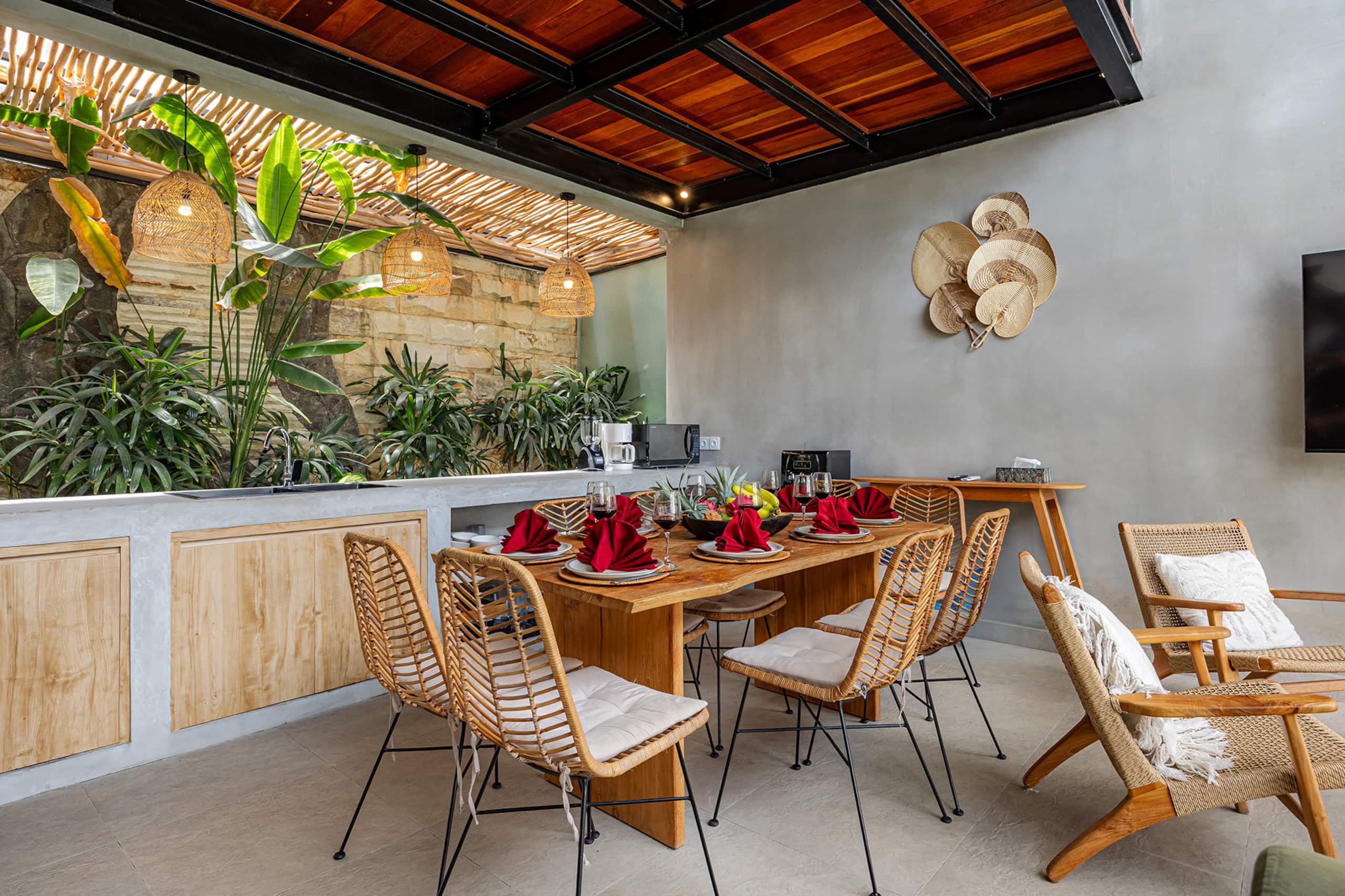 10 min From Seminyak & Canggu – Villa Green Palm 12