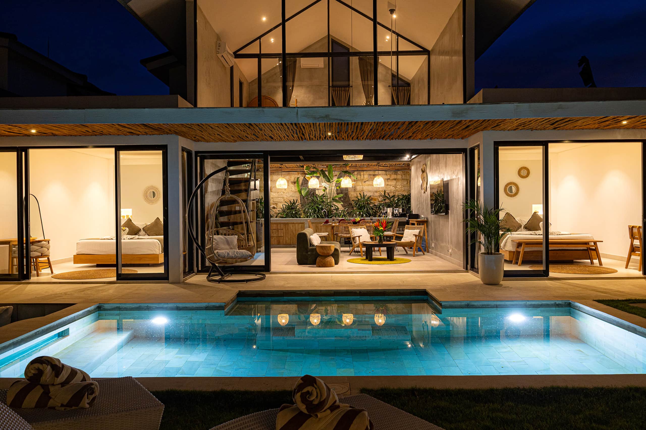 10 min From Seminyak & Canggu – Villa Green Palm 37