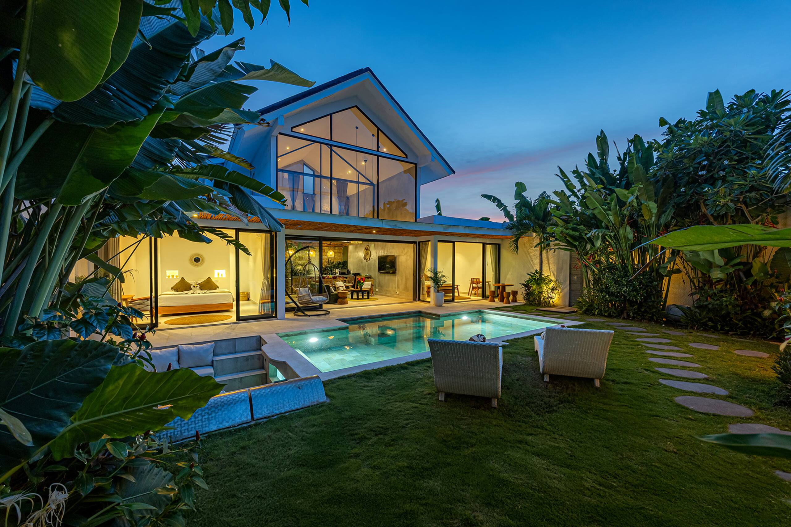 10 min From Seminyak & Canggu – Villa Green Palm 40