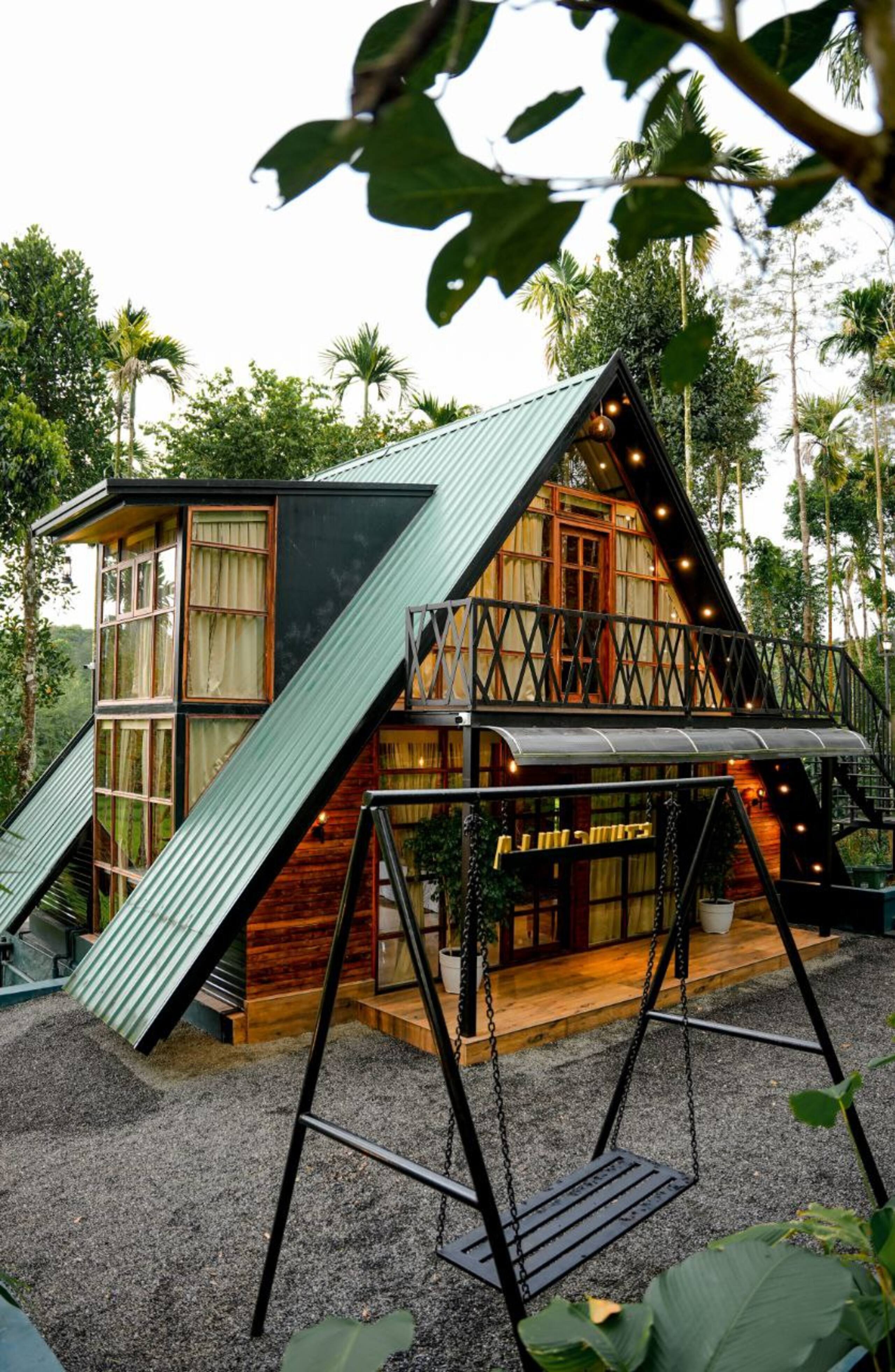 Cozy A-Frame Chalet | Ground Floor | Wayanad Stay 1