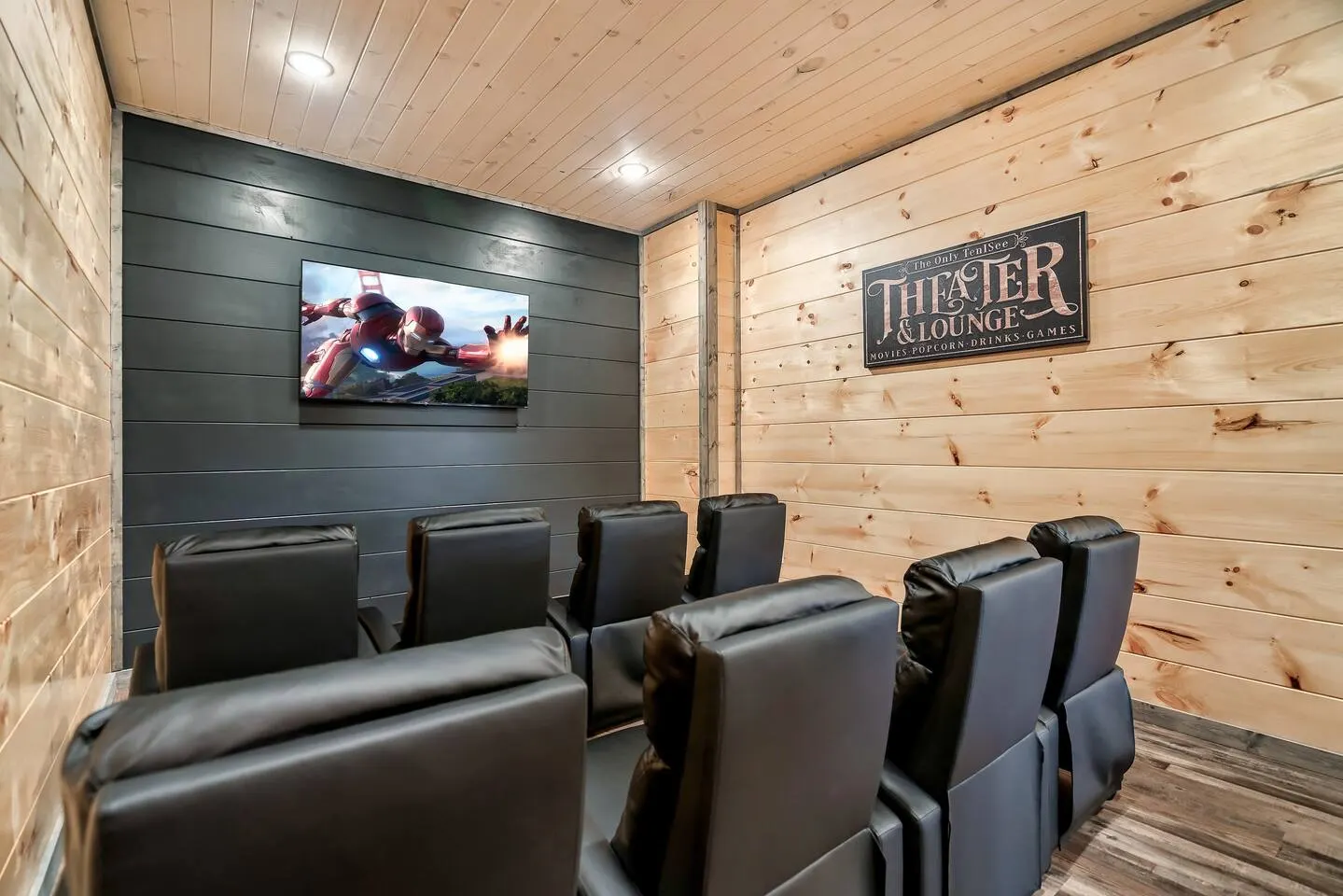 Family Theater VIEWS Game Room Hot Tub NEW 2