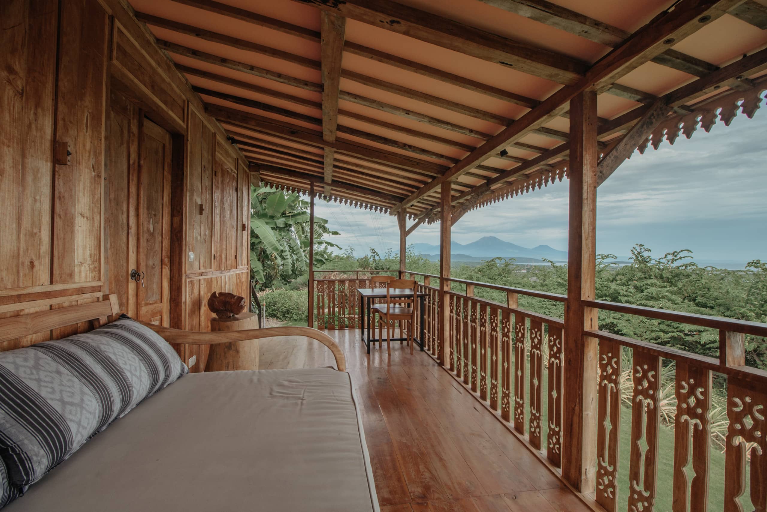 Kesambi 1 wooden house 
