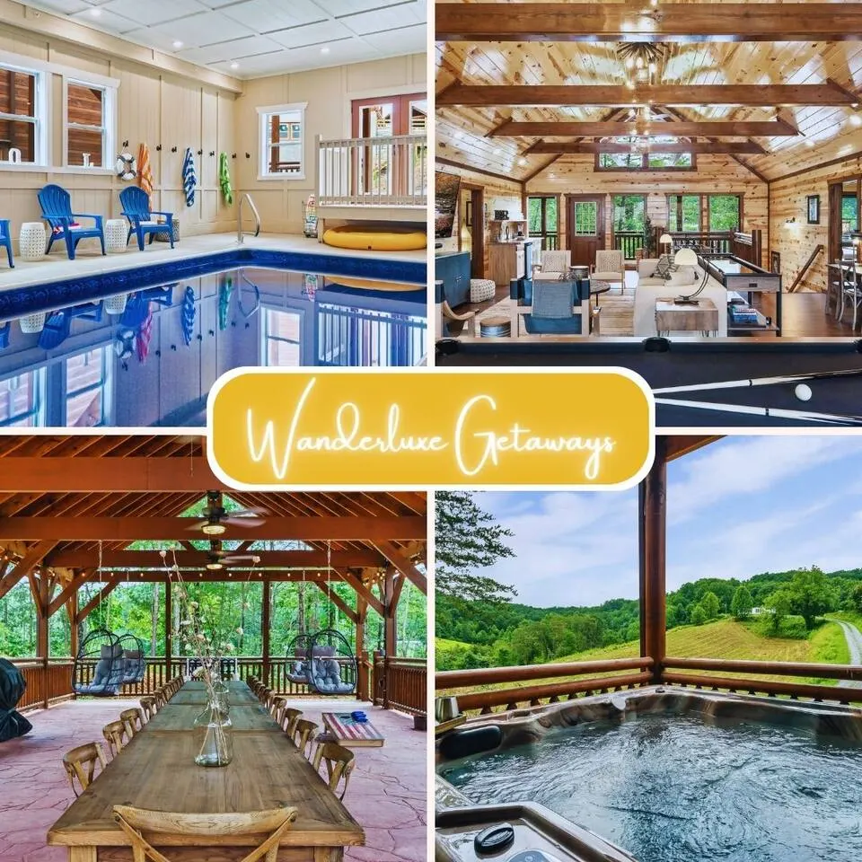 Expansive Luxury Pool Cabin For Large Groups 11