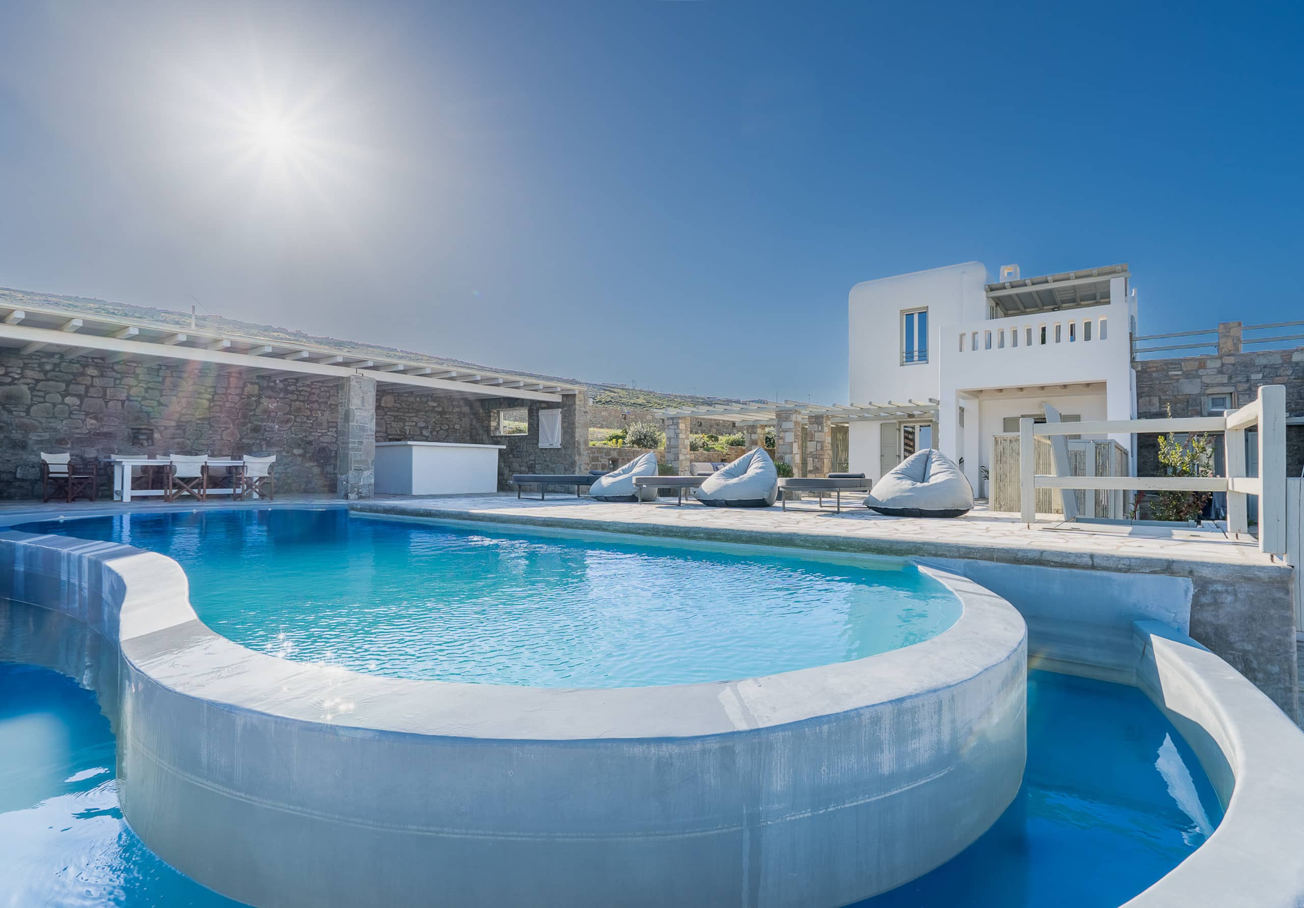 Ventus Villa private pool 1