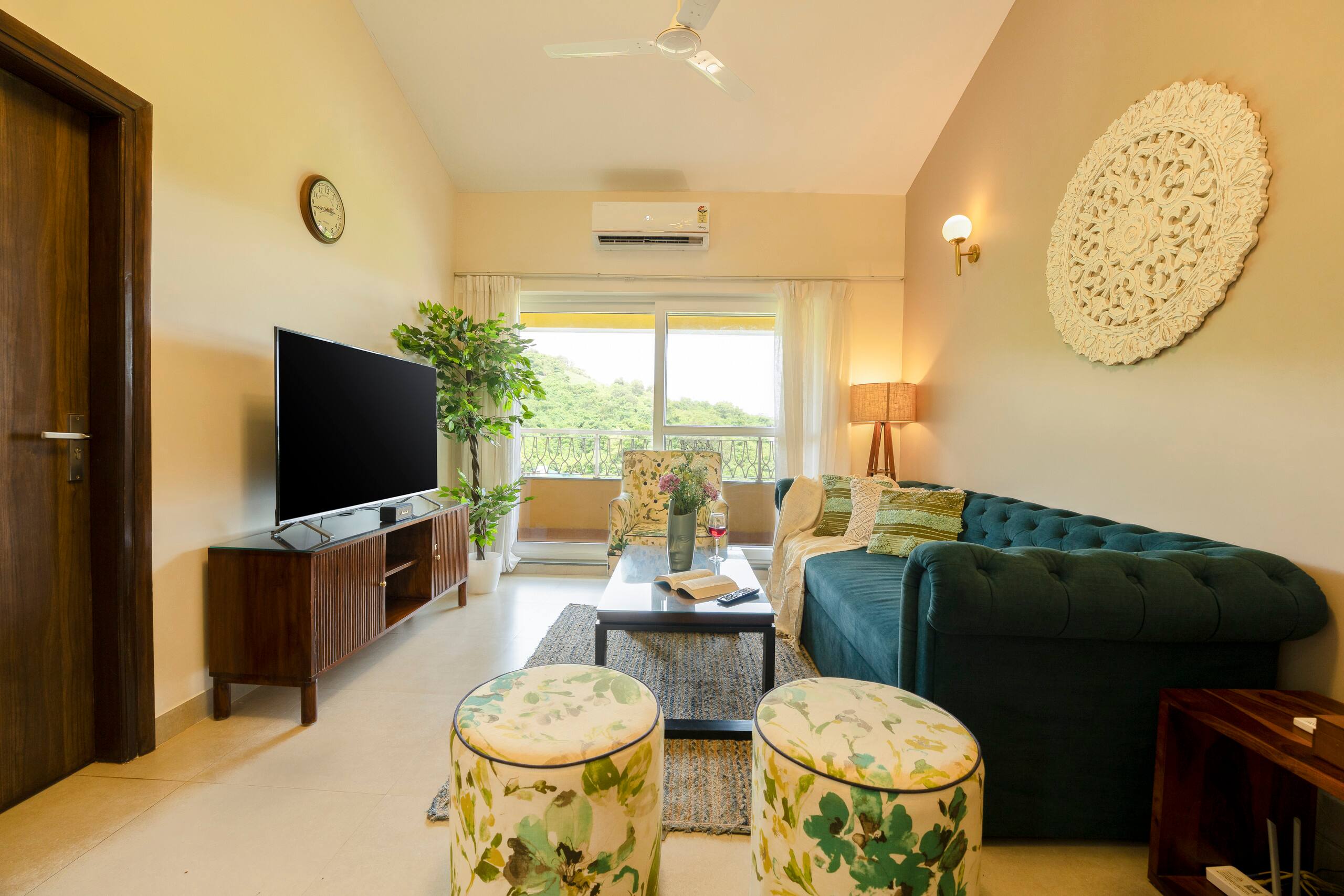 Kai Vista 2BHK Apt | Pool & Balcony | Candolim 8