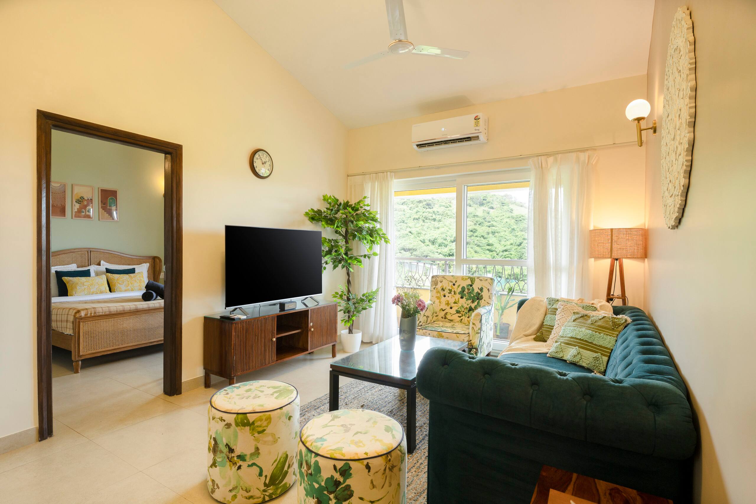 Kai Vista 2BHK Apt | Pool & Balcony | Candolim 12