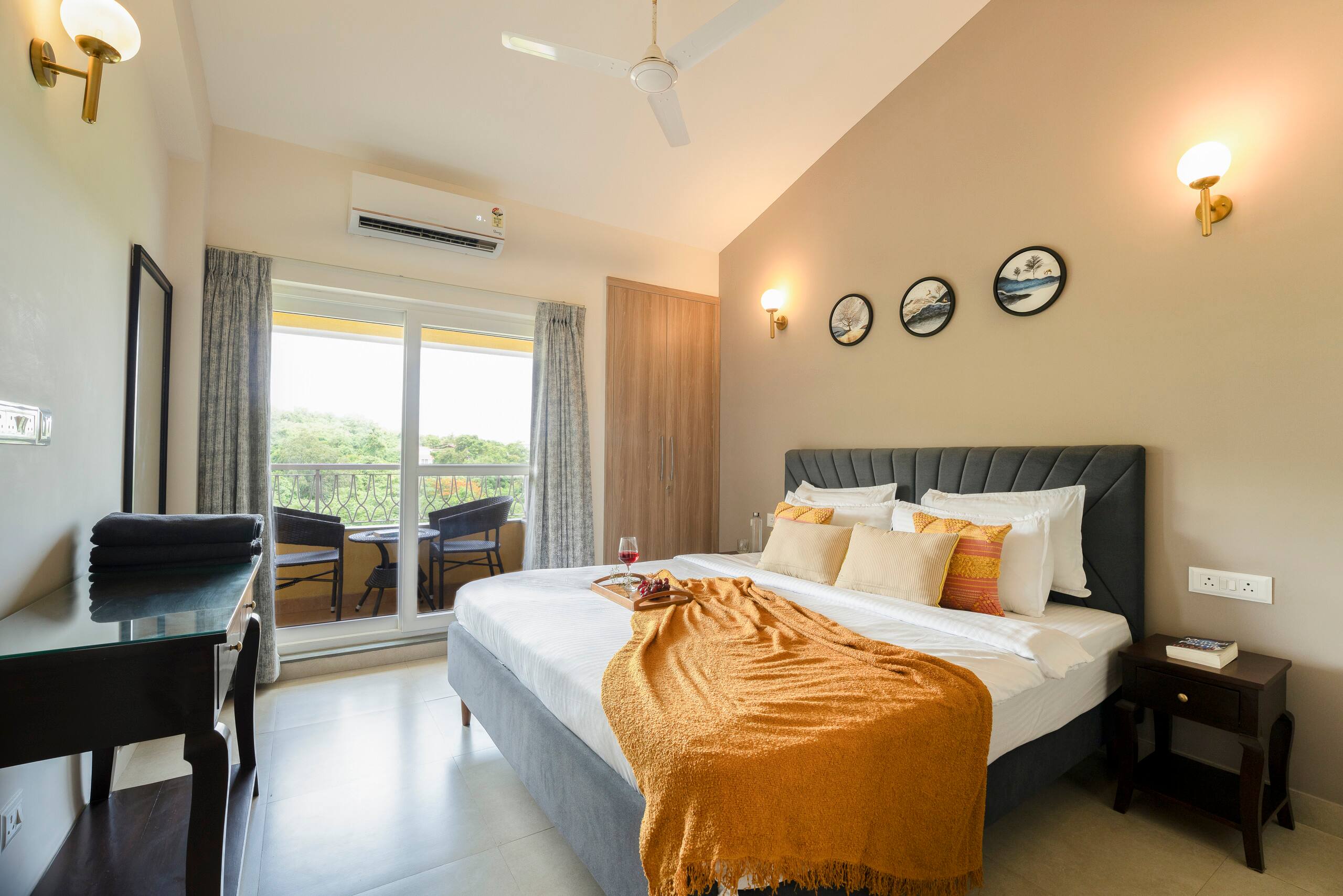 Kai Vista 2BHK Apt | Pool & Balcony | Candolim 20
