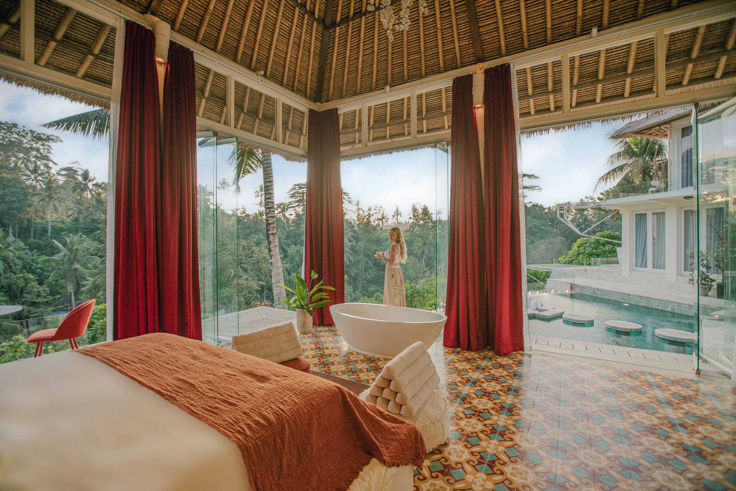 Jungle View, Balcony, Bathtub 31