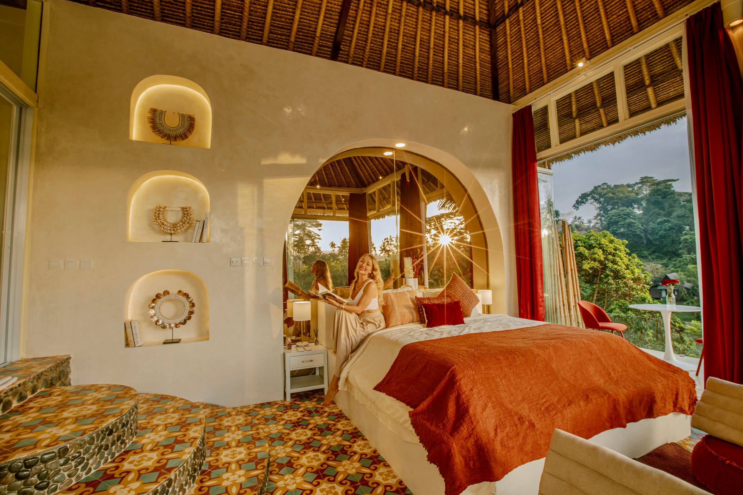 Jungle View, Balcony, Bathtub 23