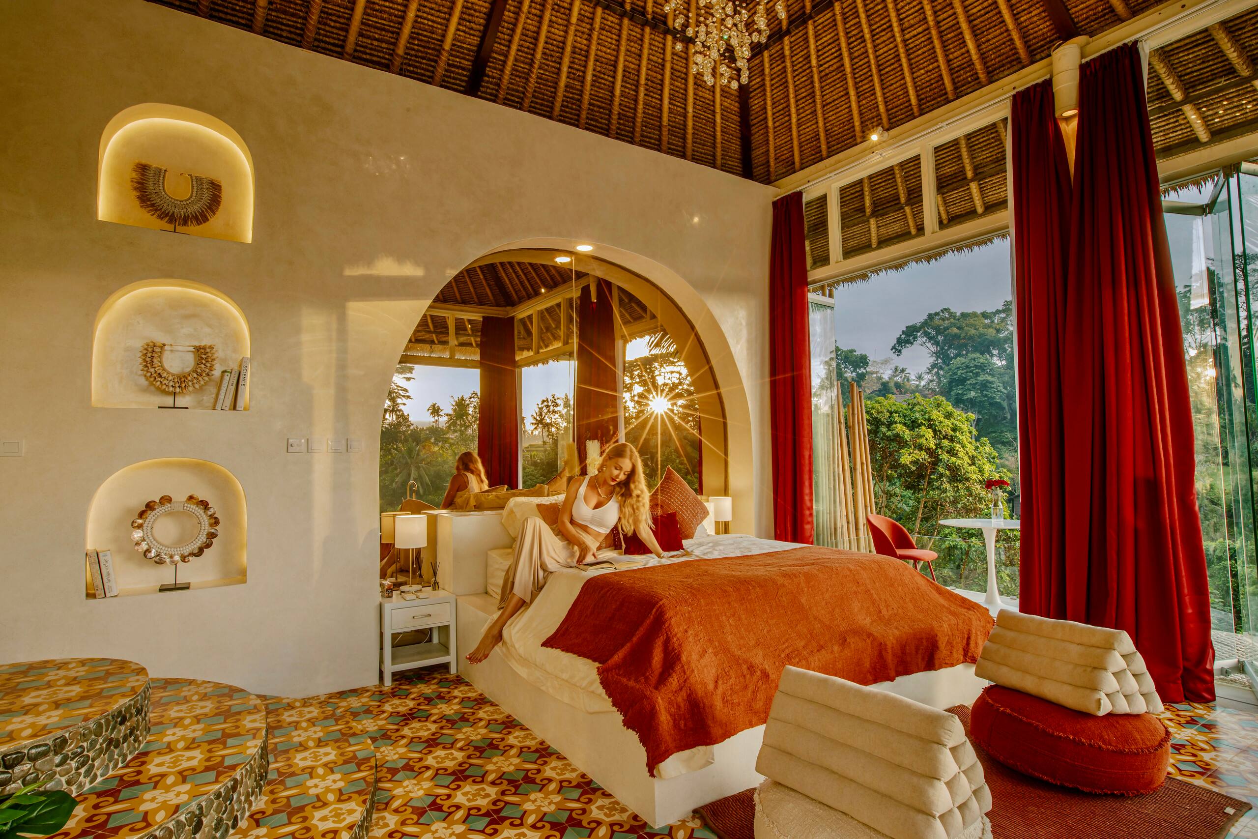 Jungle View, Balcony, Bathtub 29